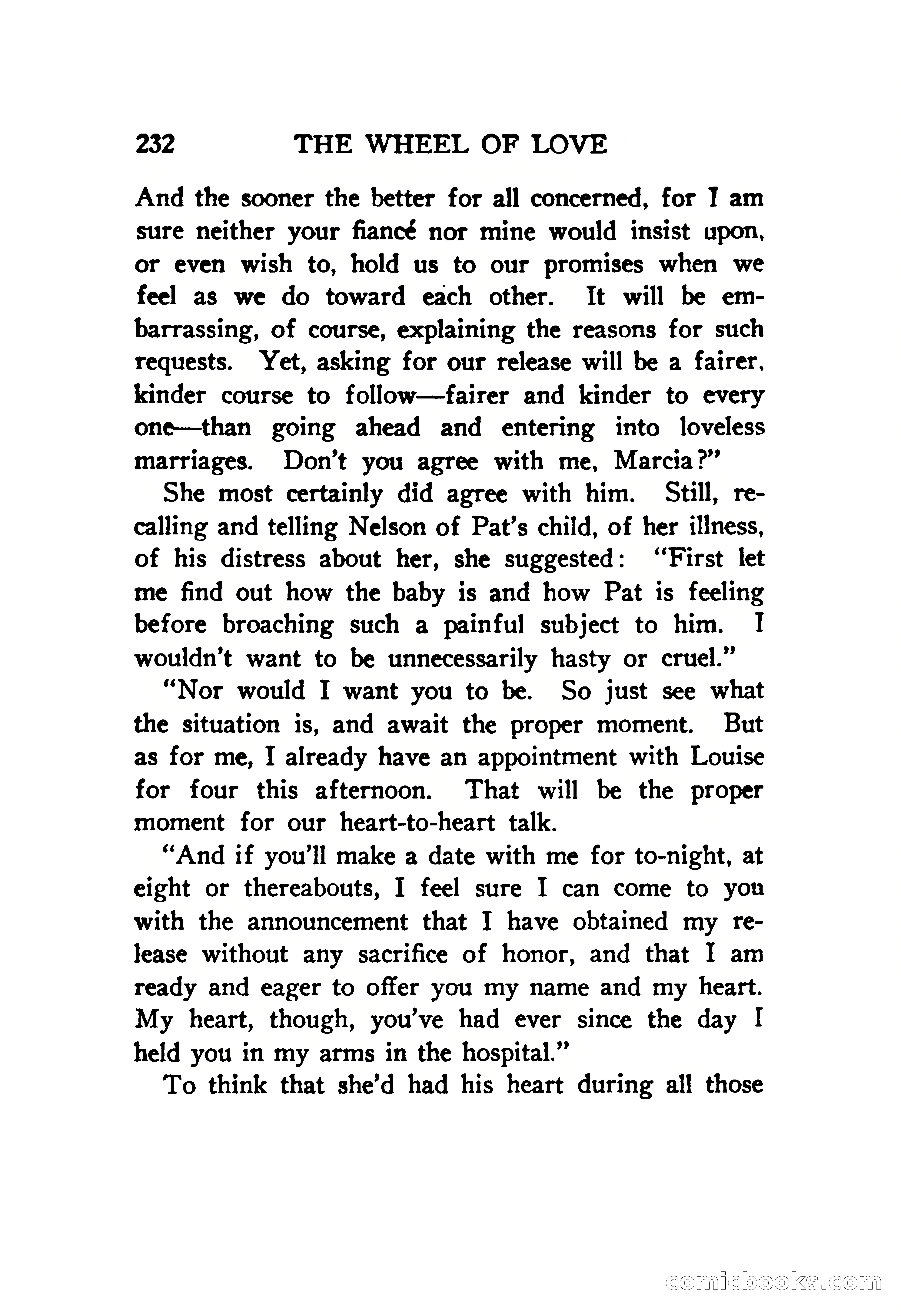 The Wheel of Love by Lillian Barker — page 232 of 251