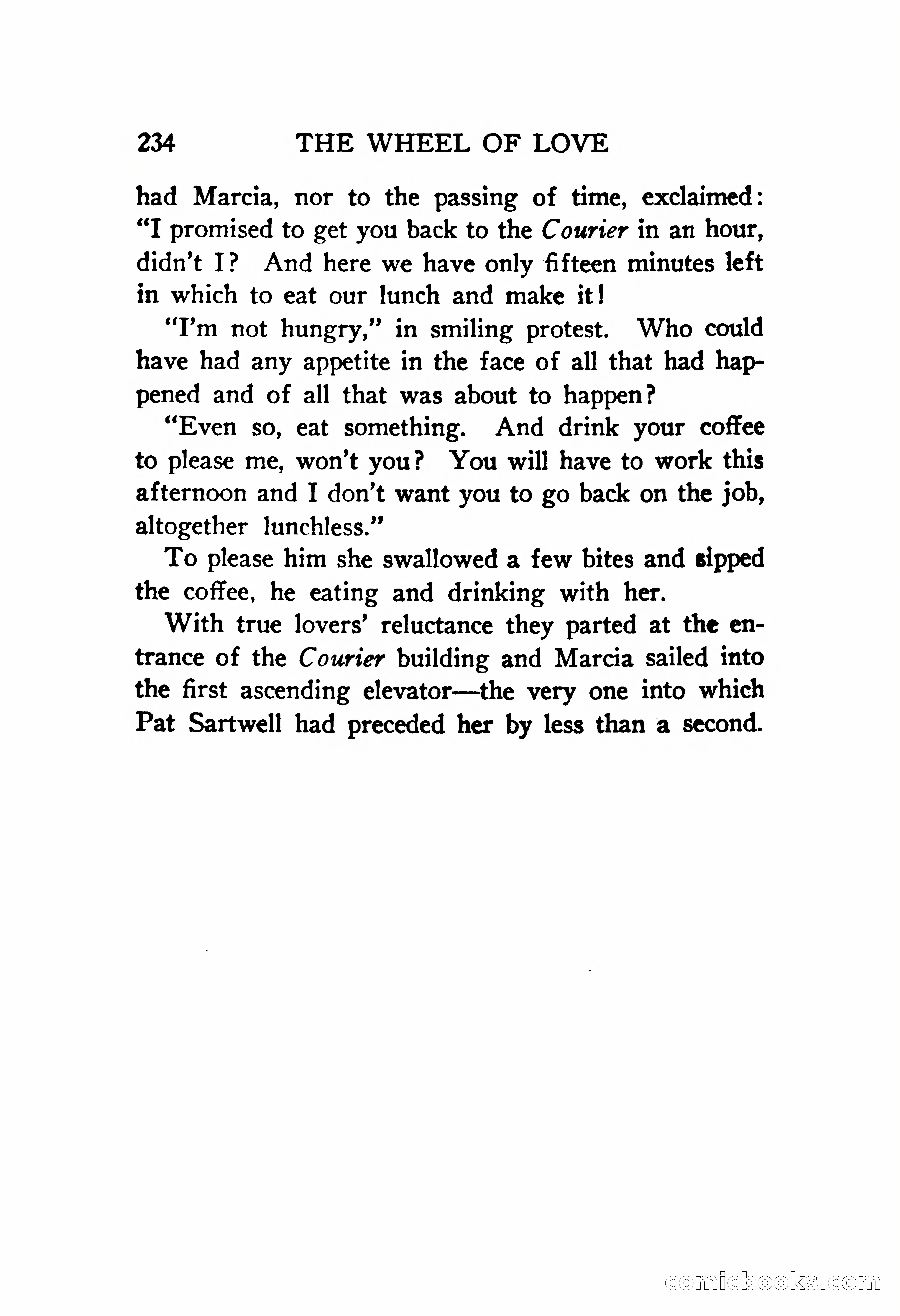 The Wheel of Love by Lillian Barker — page 234 of 251