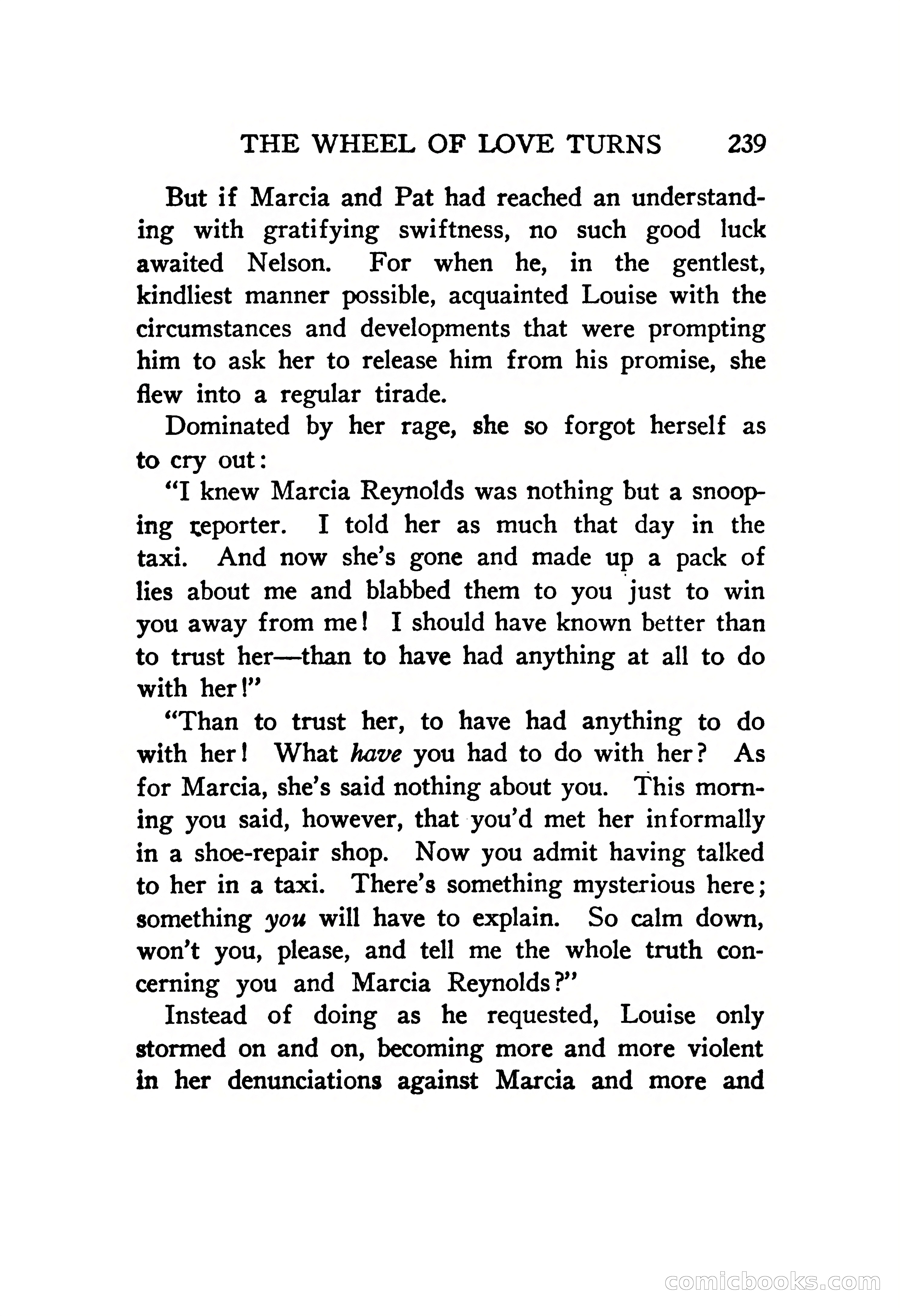 The Wheel of Love by Lillian Barker — page 239 of 251