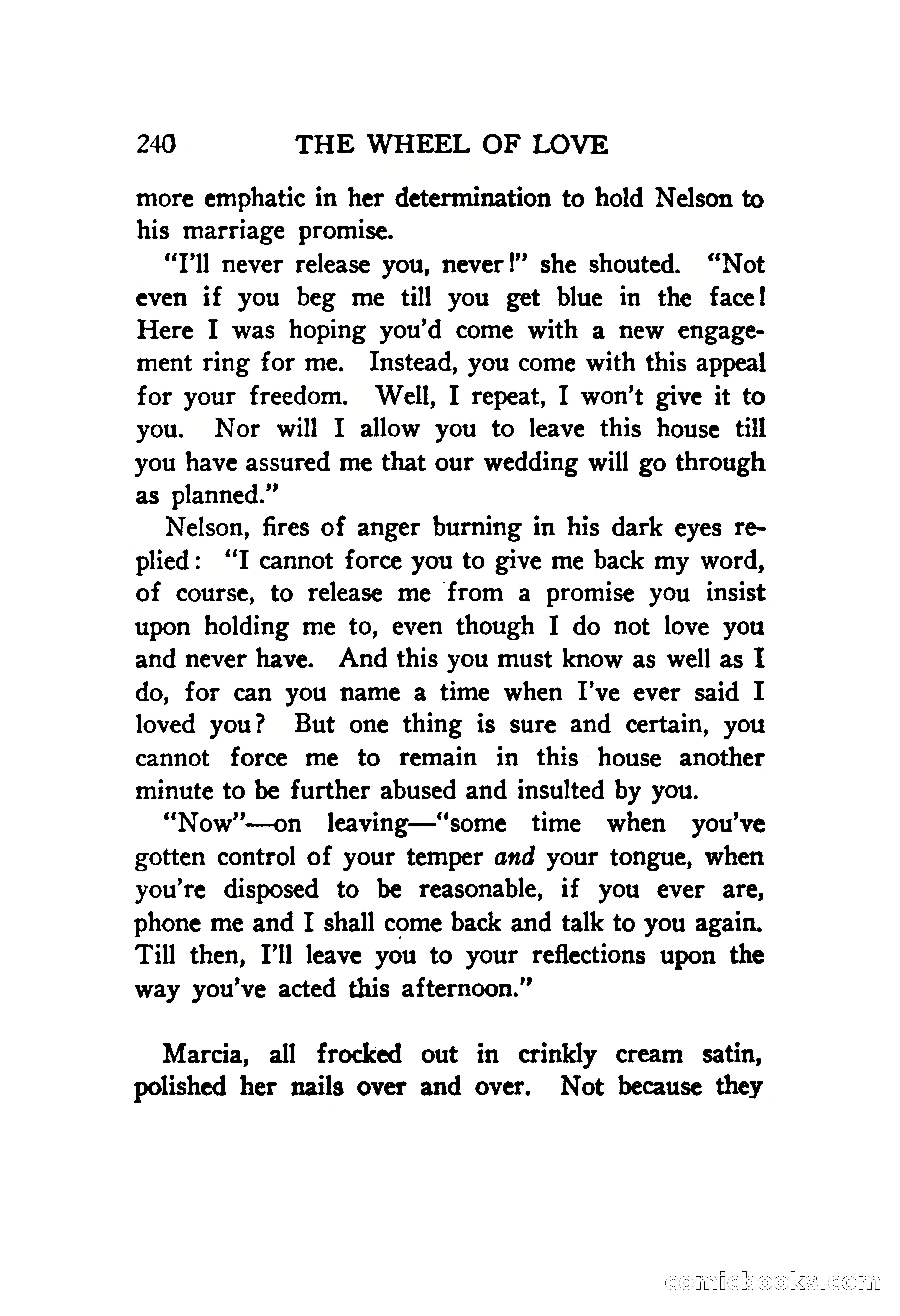 The Wheel of Love by Lillian Barker — page 240 of 251
