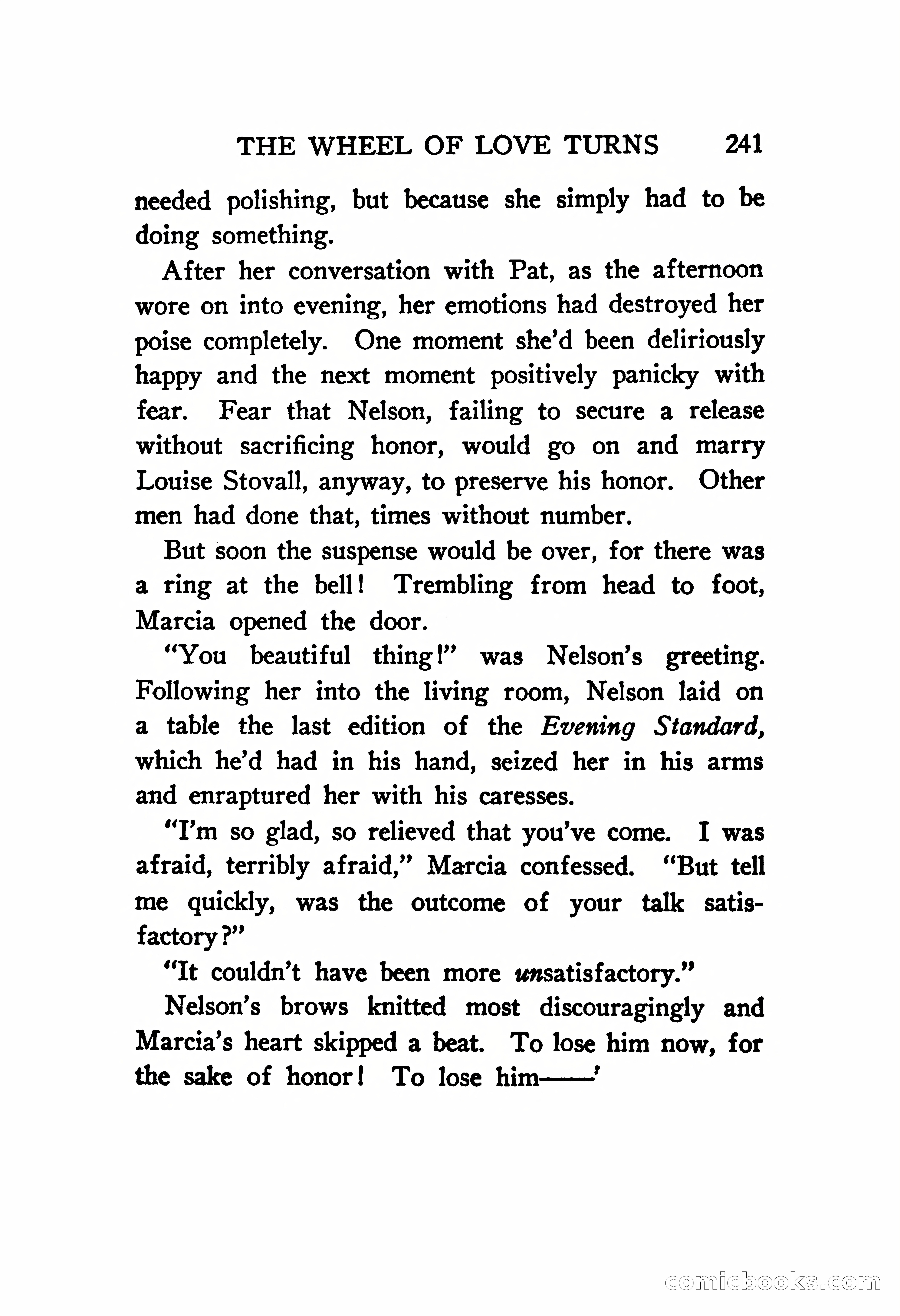 The Wheel of Love by Lillian Barker — page 241 of 251