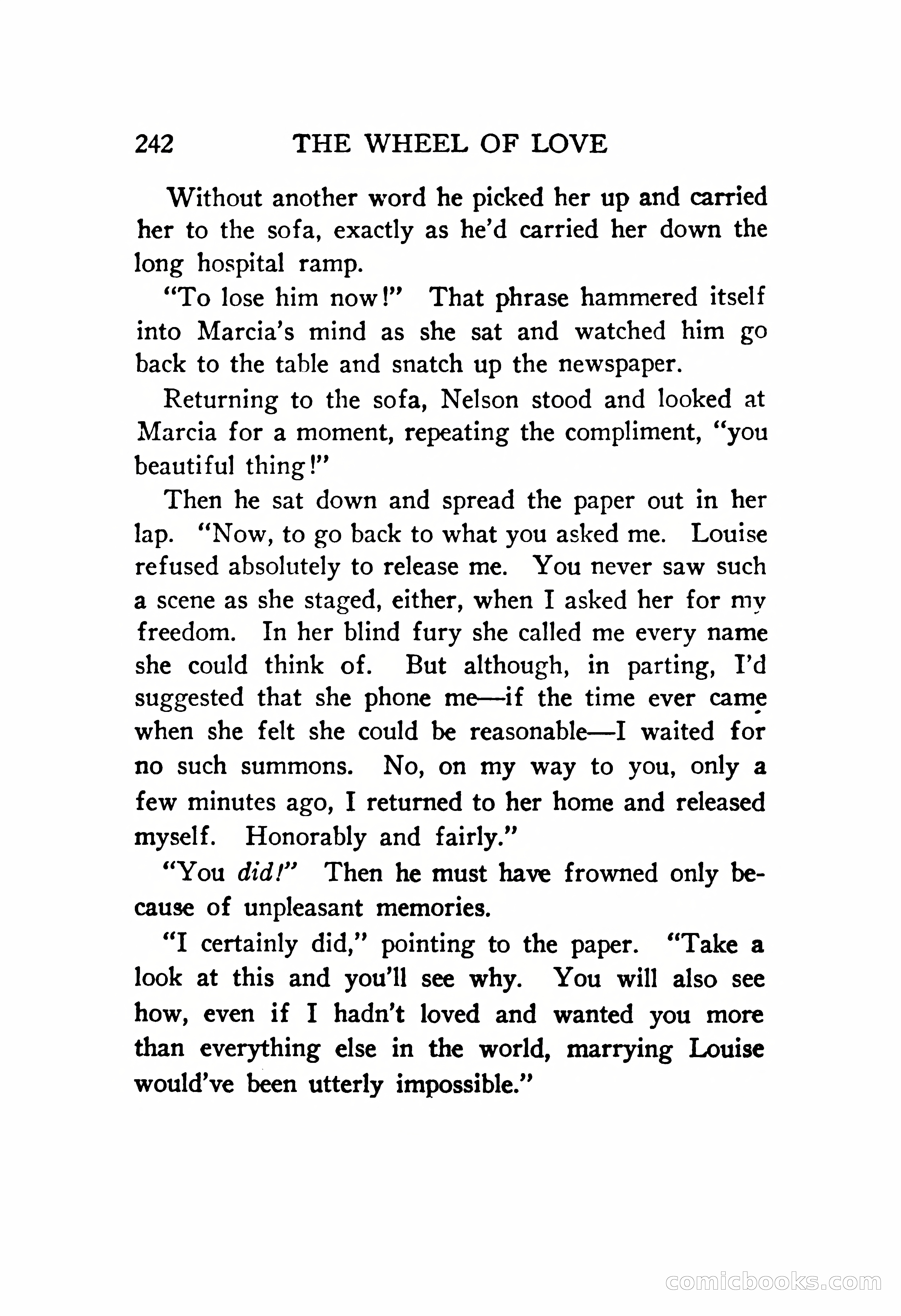 The Wheel of Love by Lillian Barker — page 242 of 251