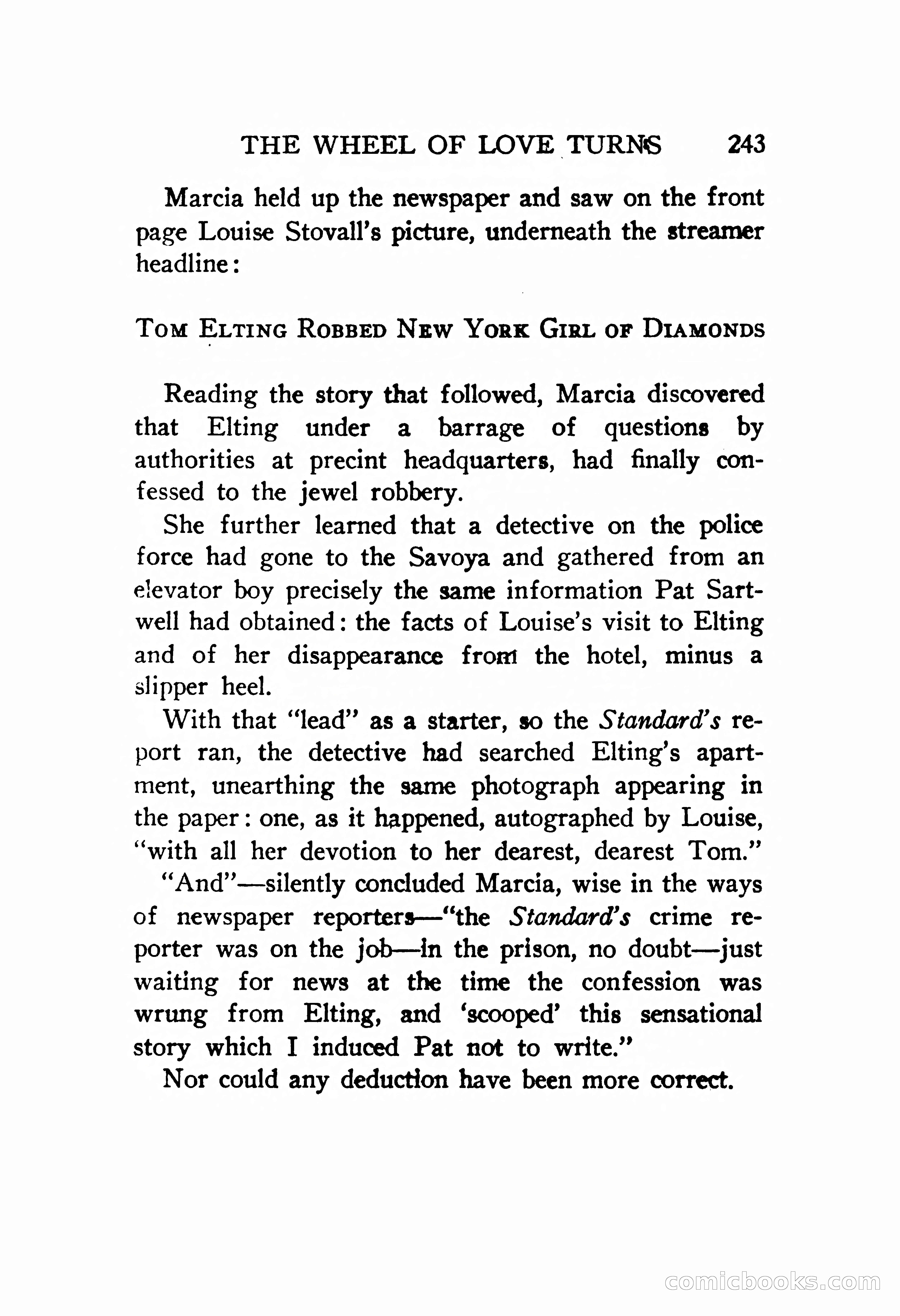 The Wheel of Love by Lillian Barker — page 243 of 251
