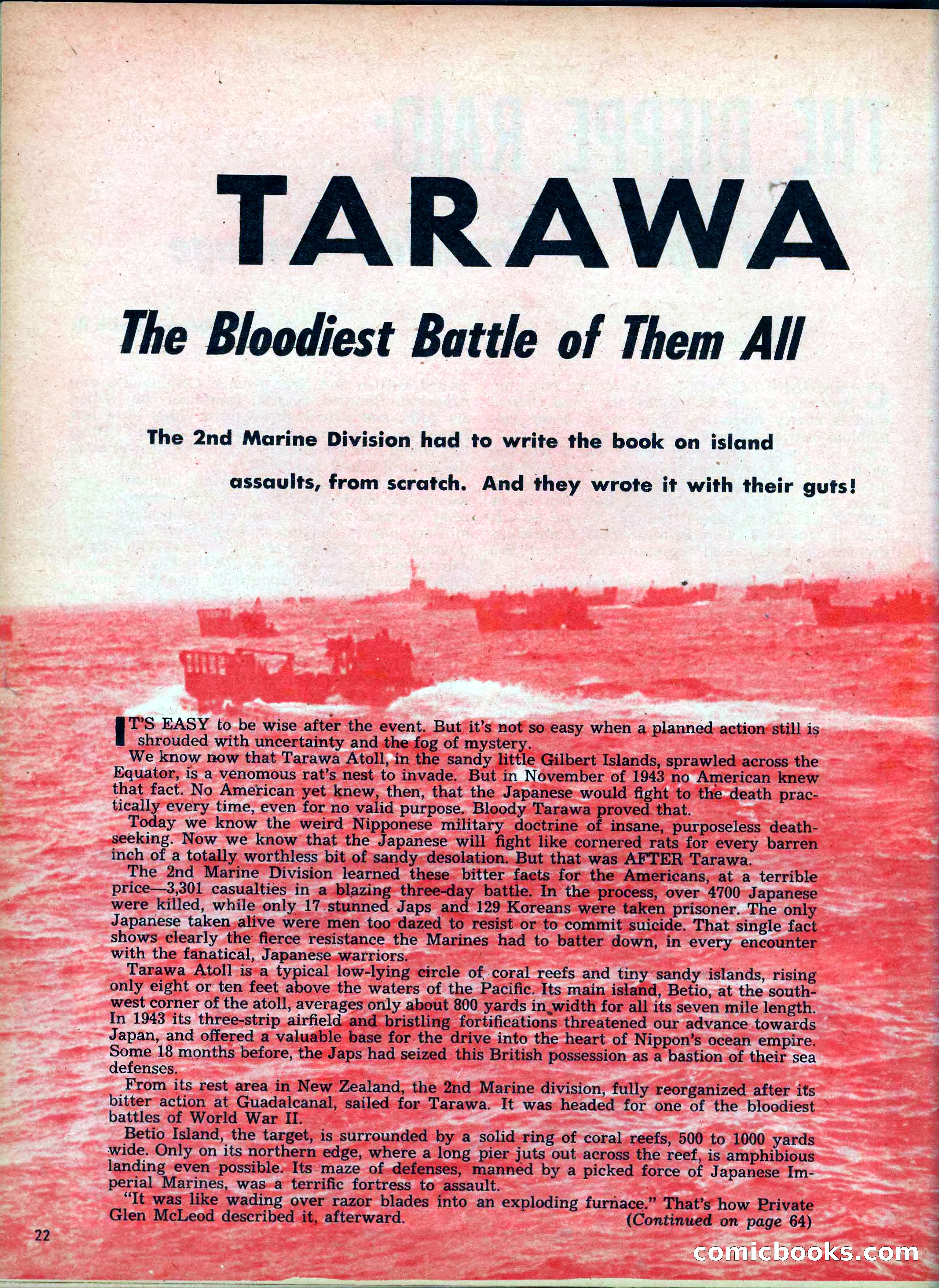 Battle Cry, Vol. 1, No. 29 — page 22 of 76