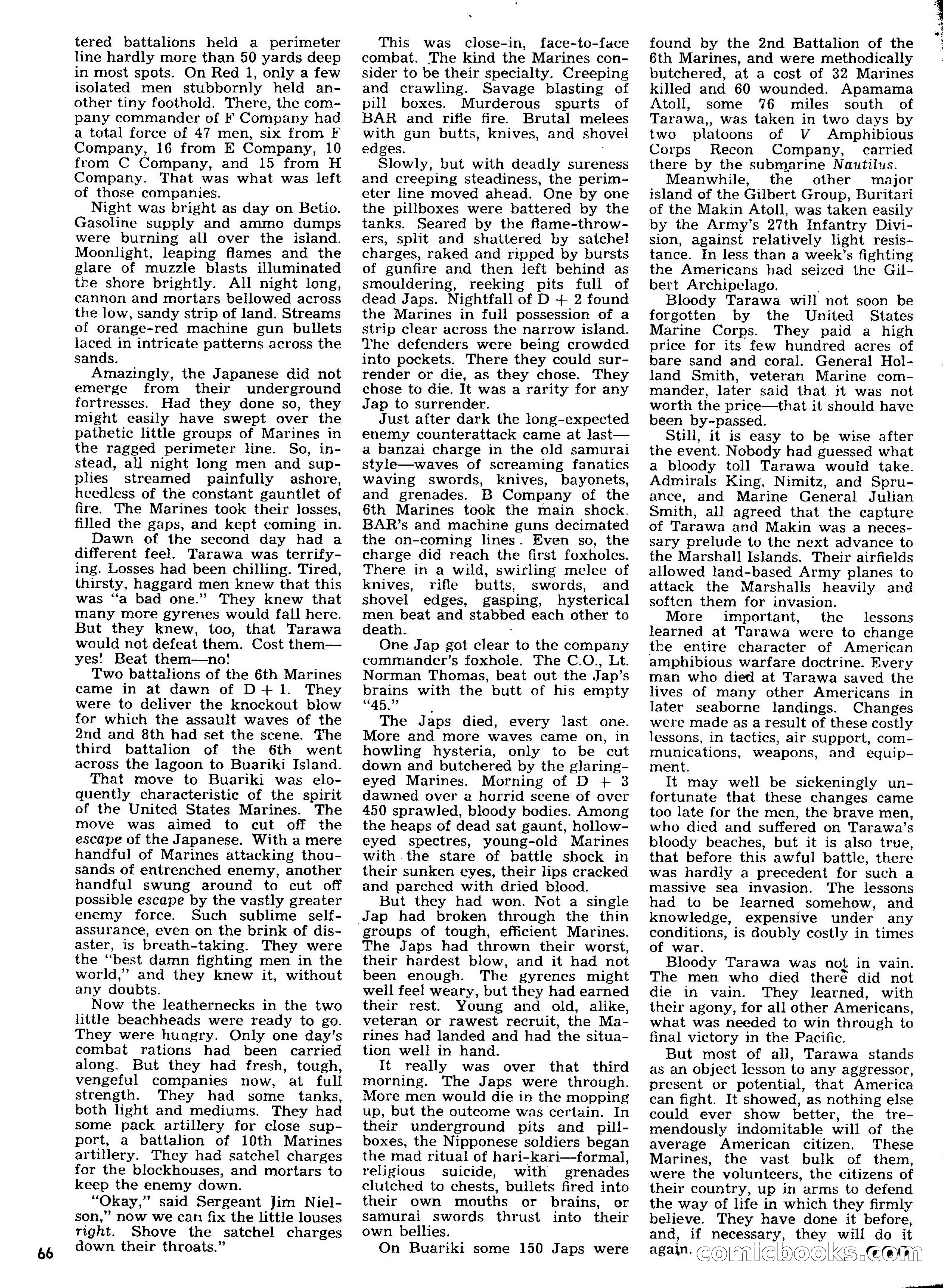 Battle Cry, Vol. 1, No. 29 — page 66 of 76