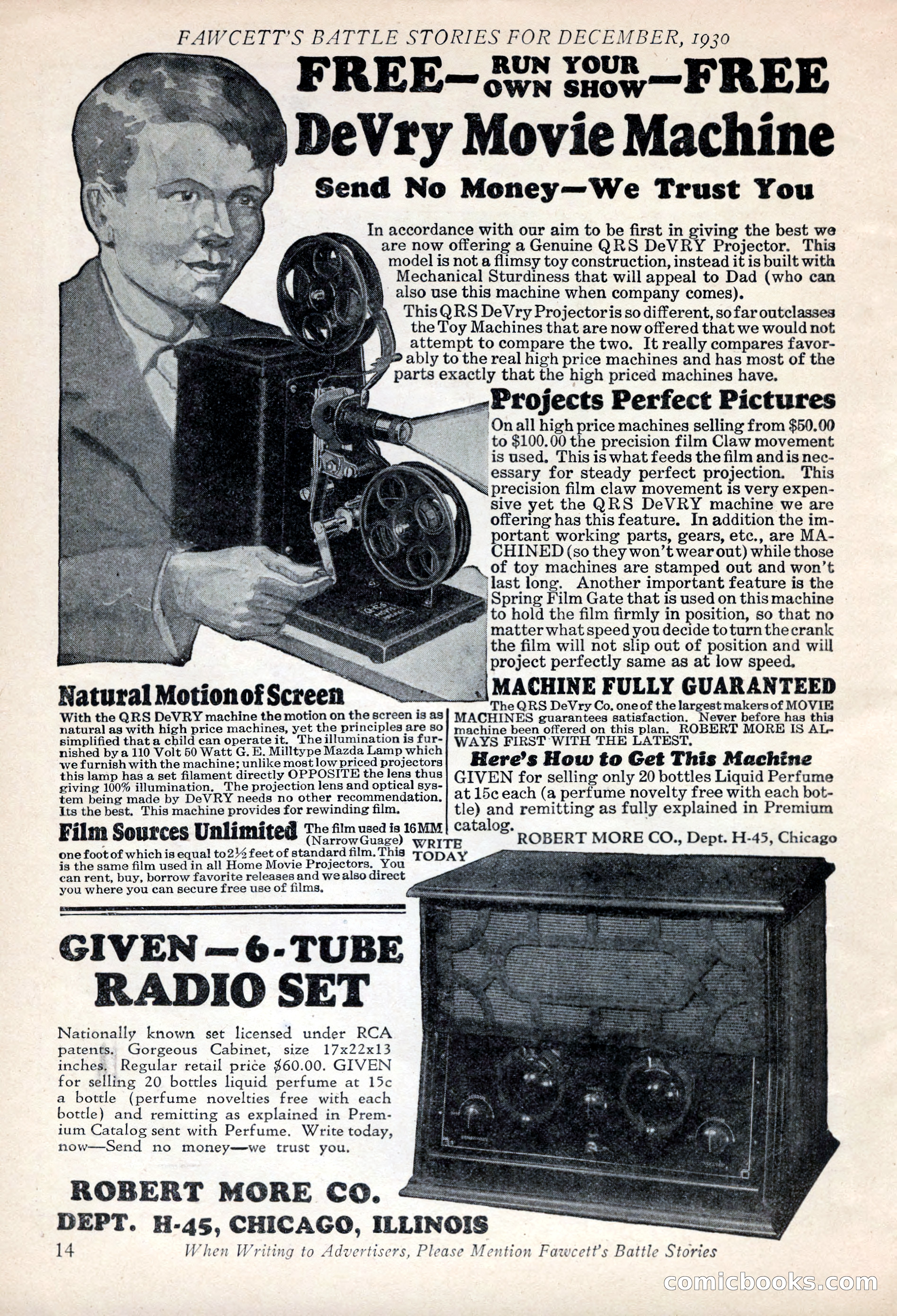 Battle Stories, December 1930 — page 14 of 188