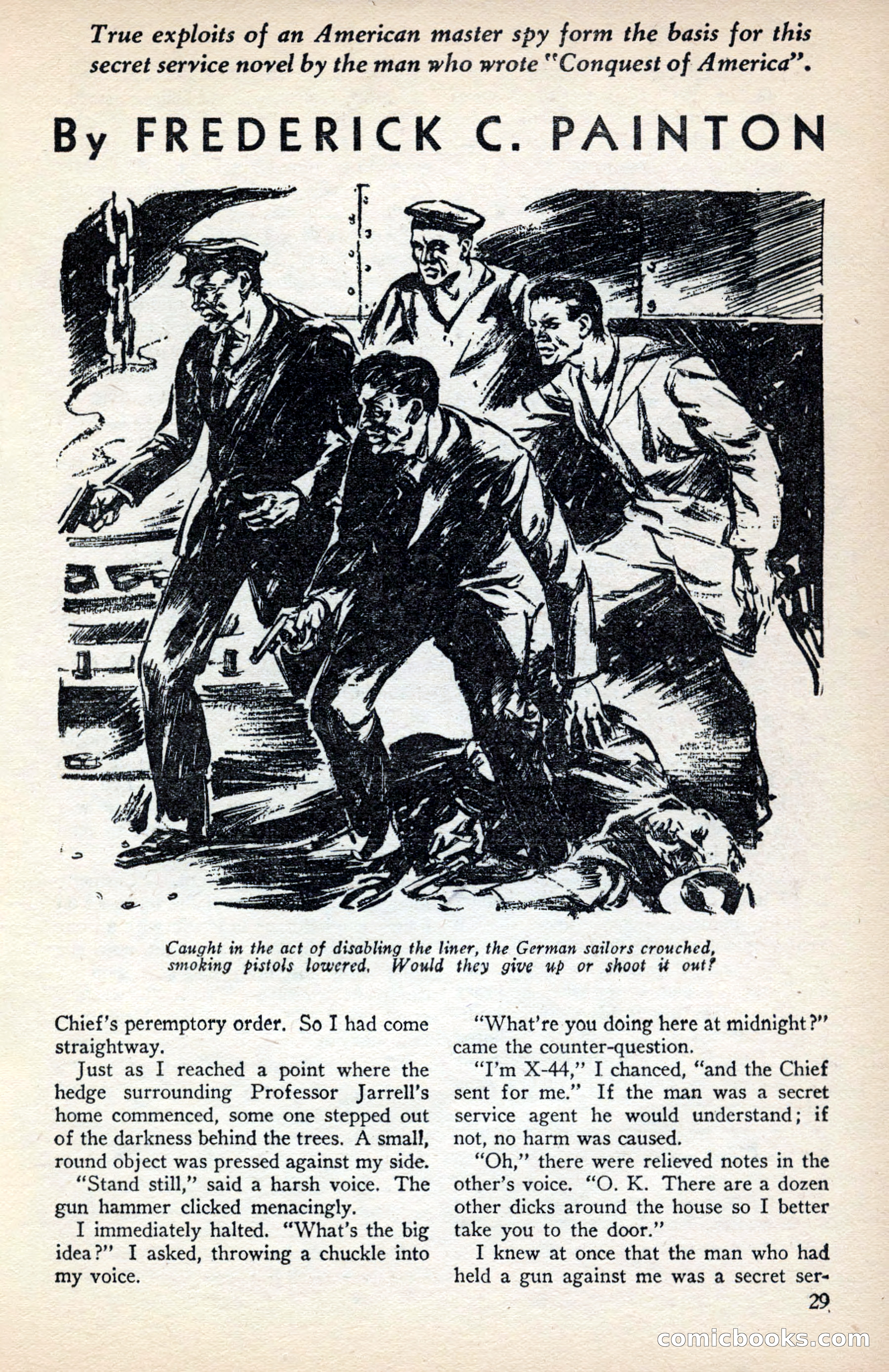 Battle Stories, December 1930 — page 29 of 188