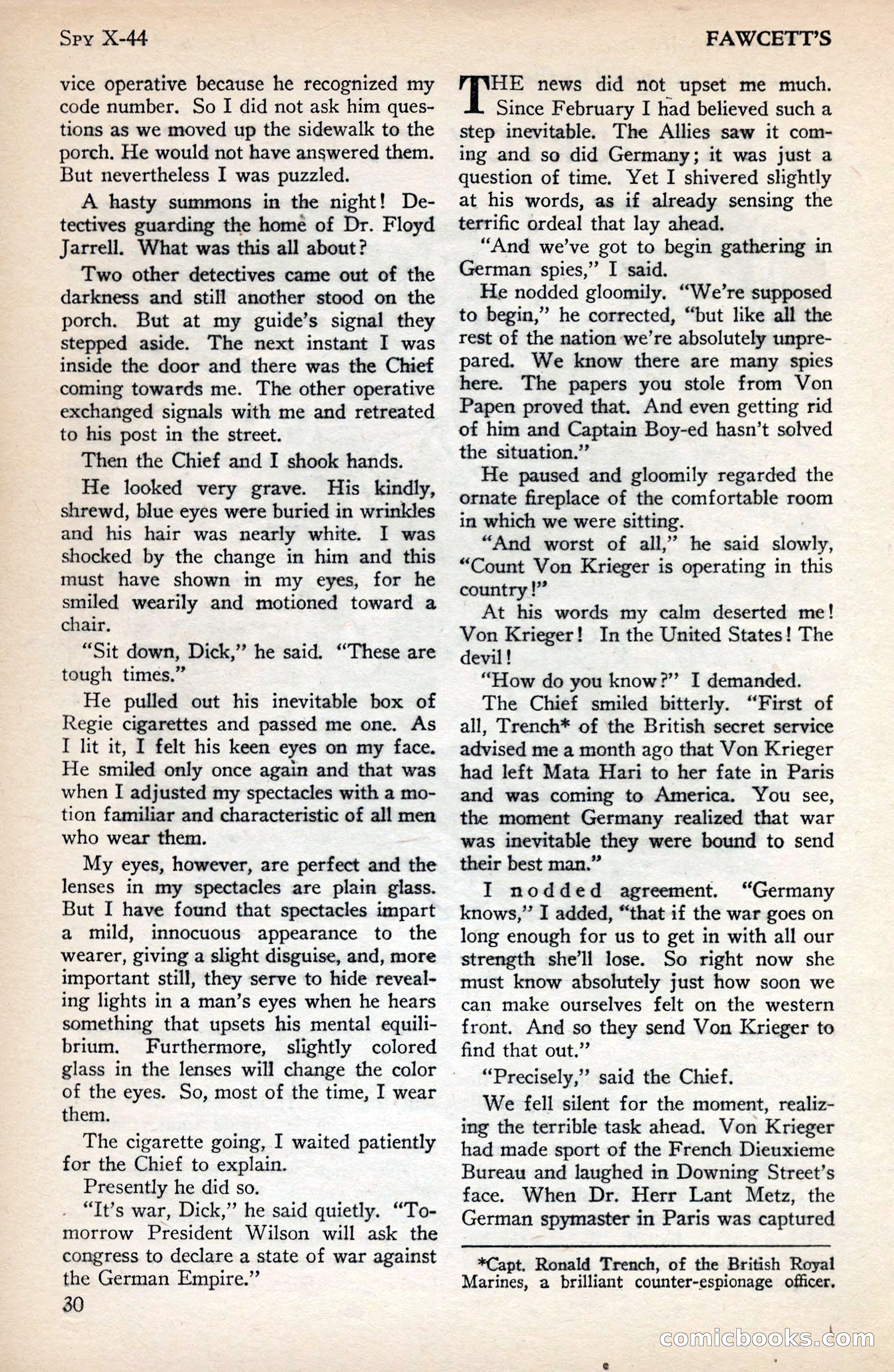 Battle Stories, December 1930 — page 30 of 188