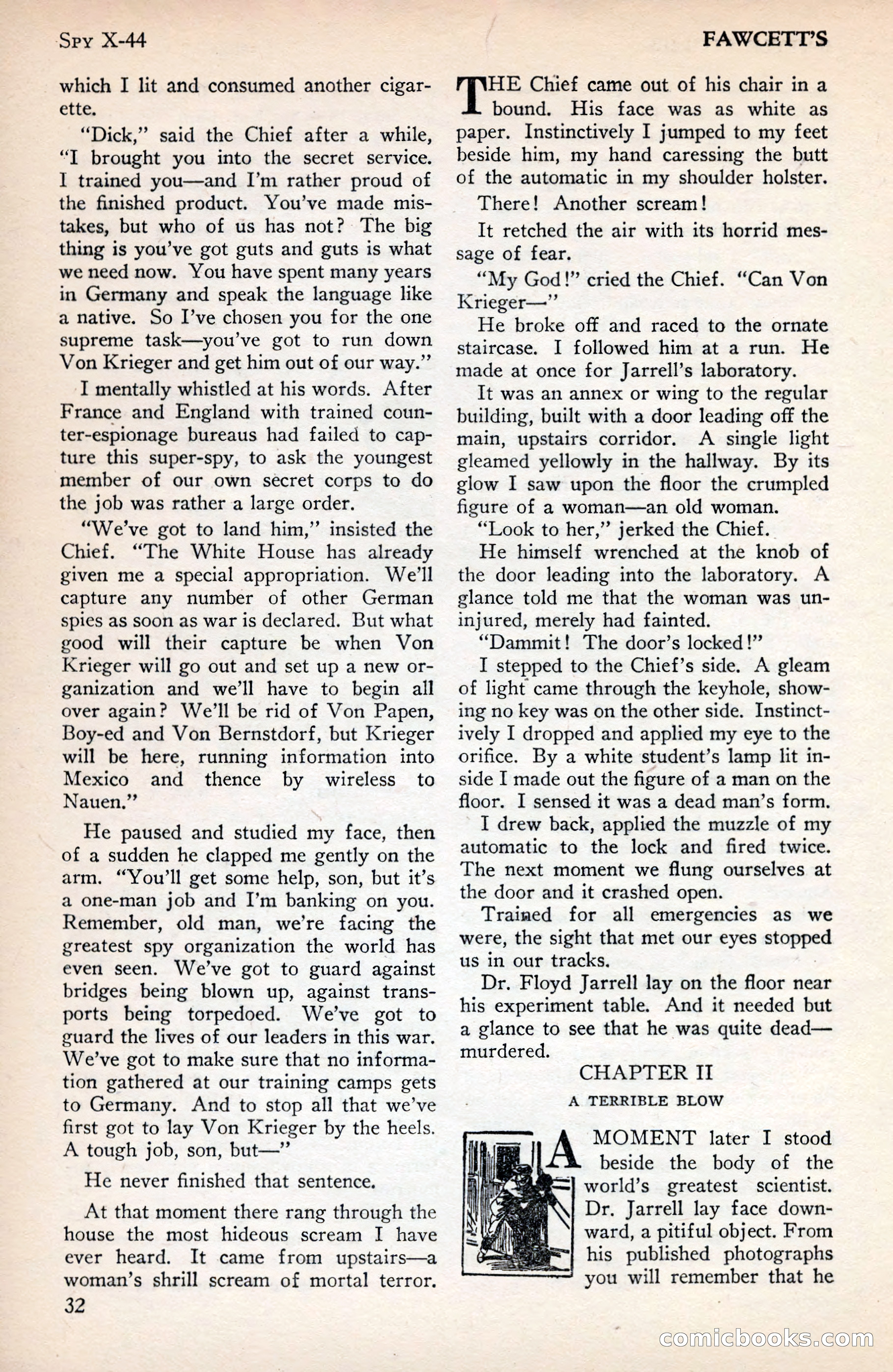 Battle Stories, December 1930 — page 32 of 188
