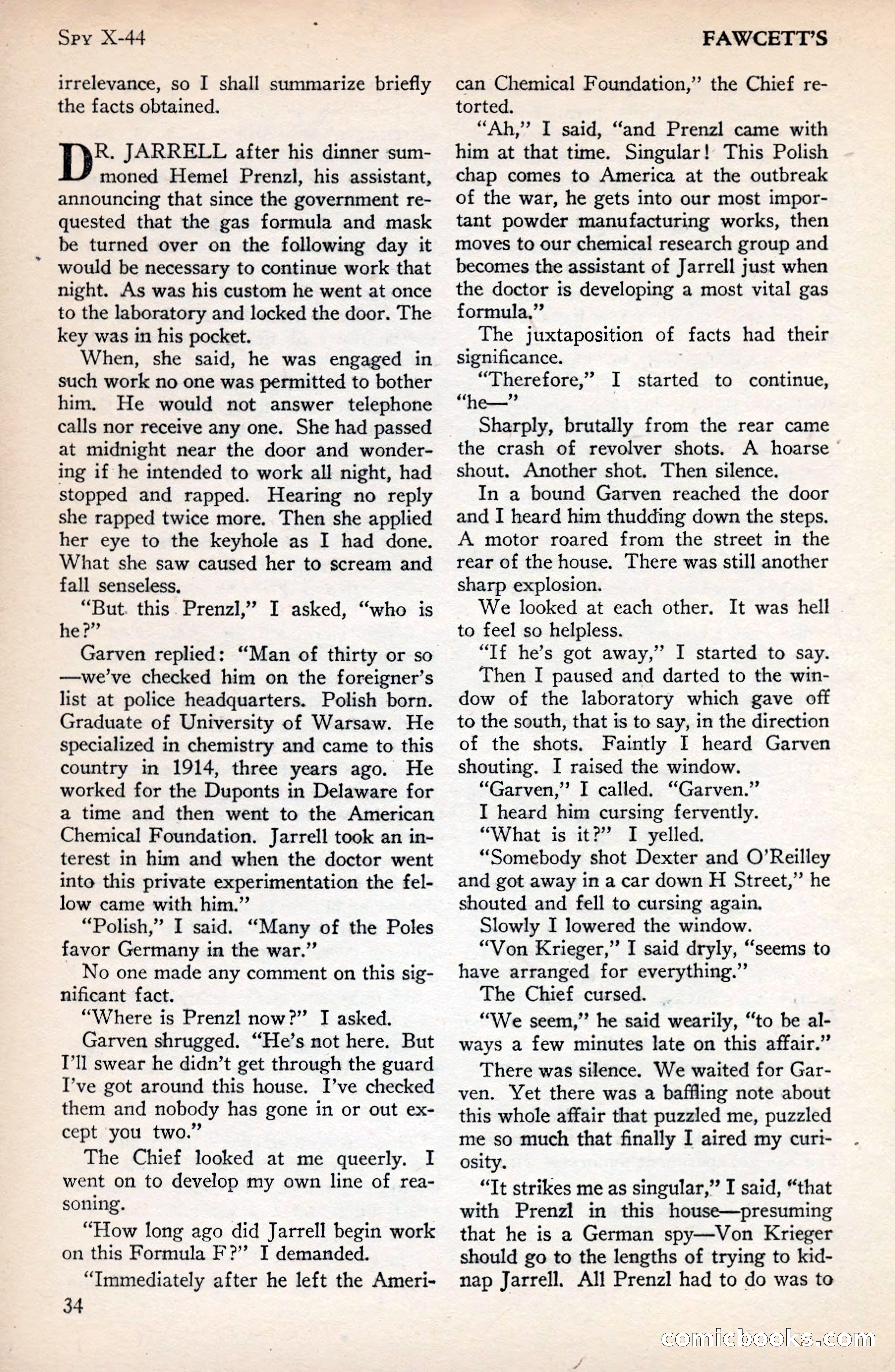Battle Stories, December 1930 — page 34 of 188