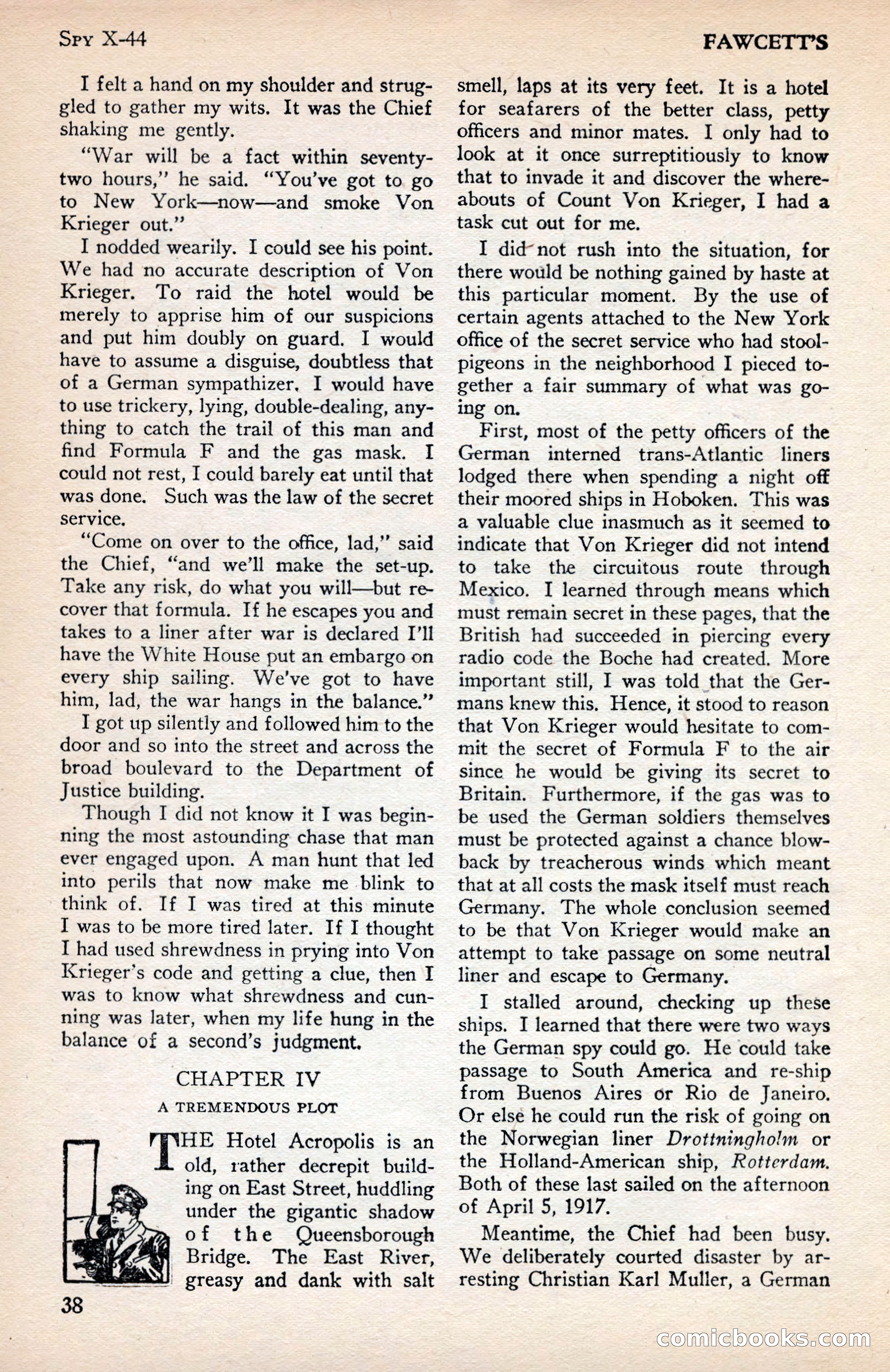 Battle Stories, December 1930 — page 38 of 188