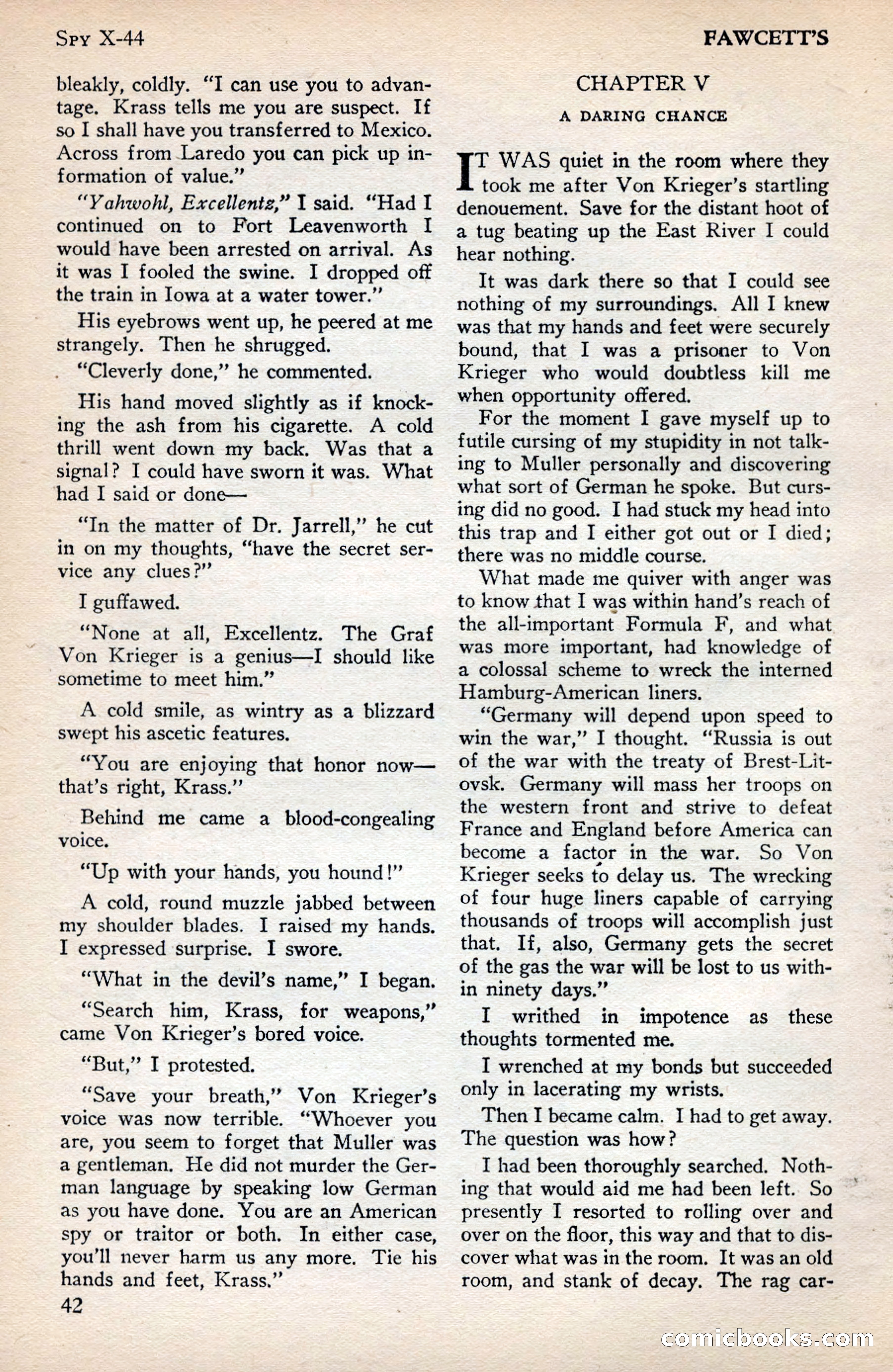 Battle Stories, December 1930 — page 42 of 188