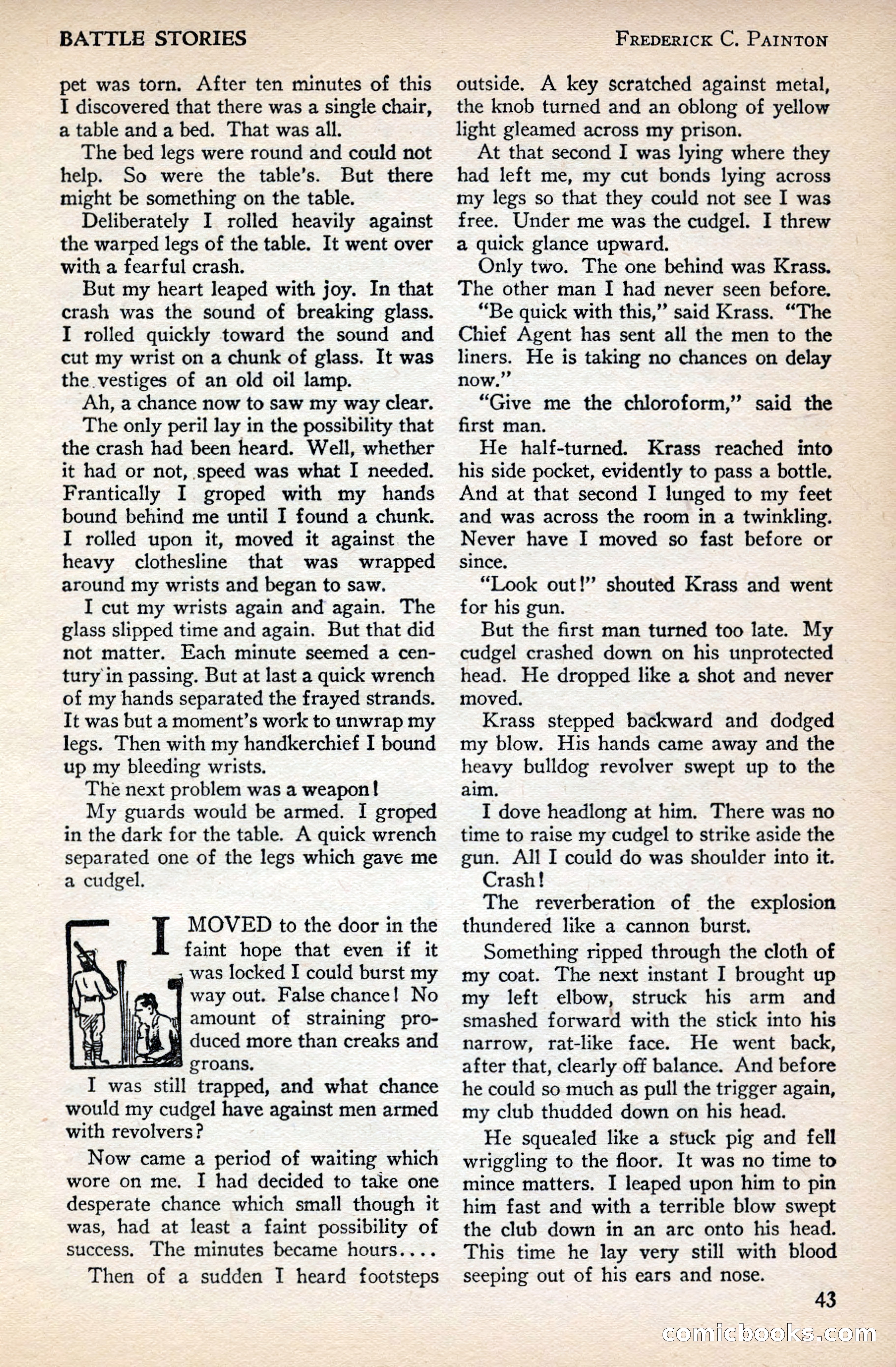 Battle Stories, December 1930 — page 43 of 188