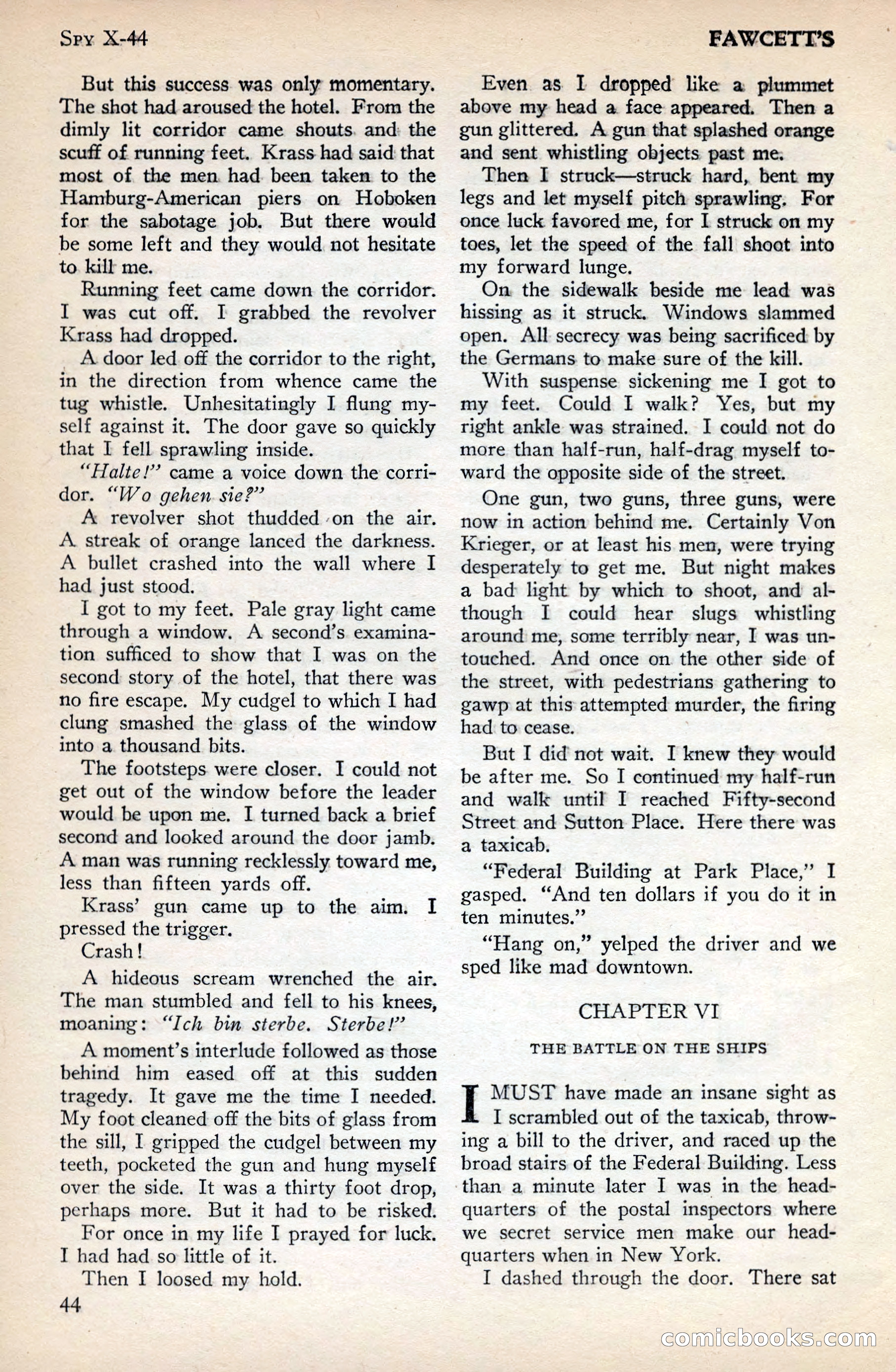 Battle Stories, December 1930 — page 44 of 188