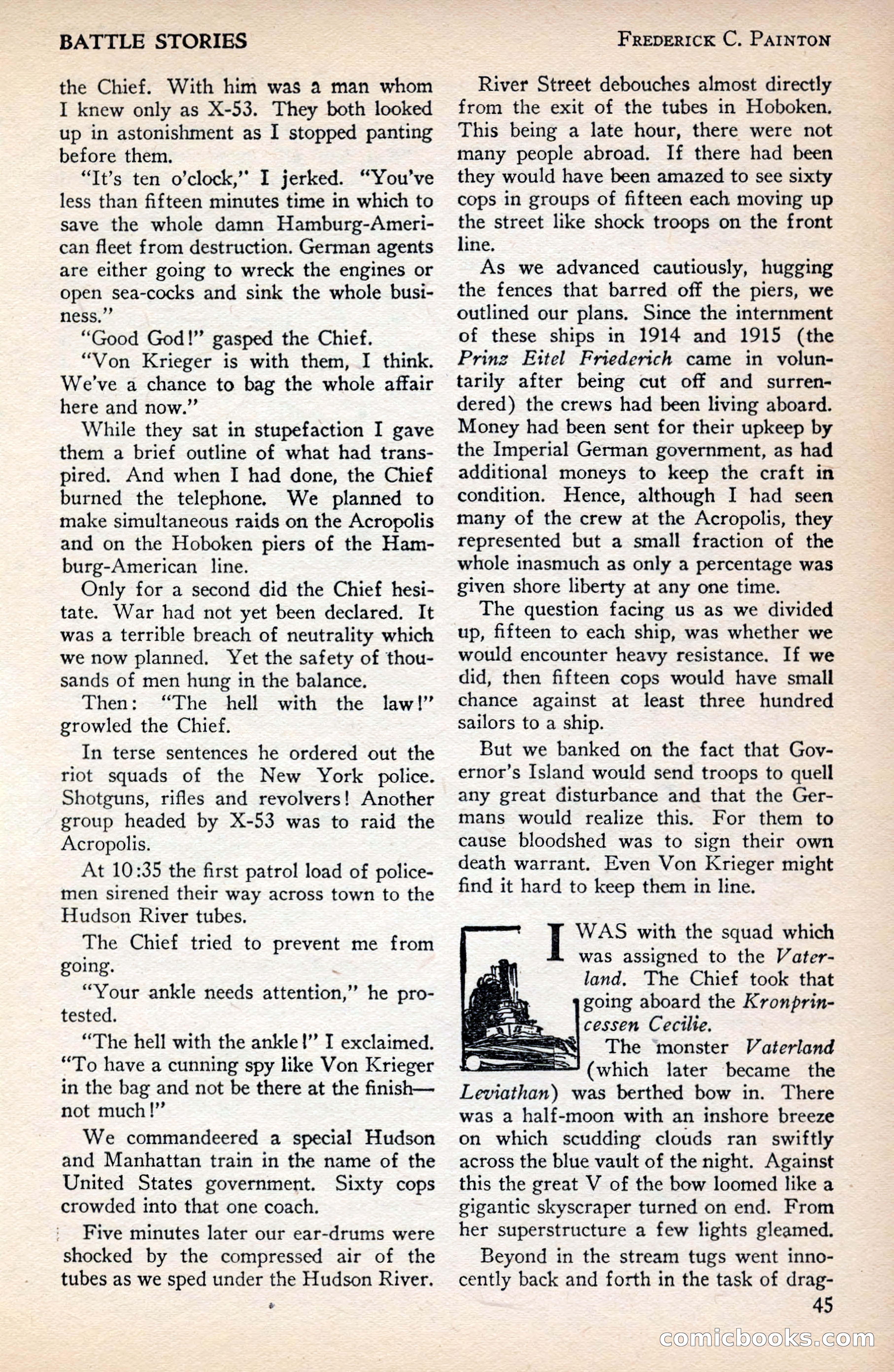 Battle Stories, December 1930 — page 45 of 188