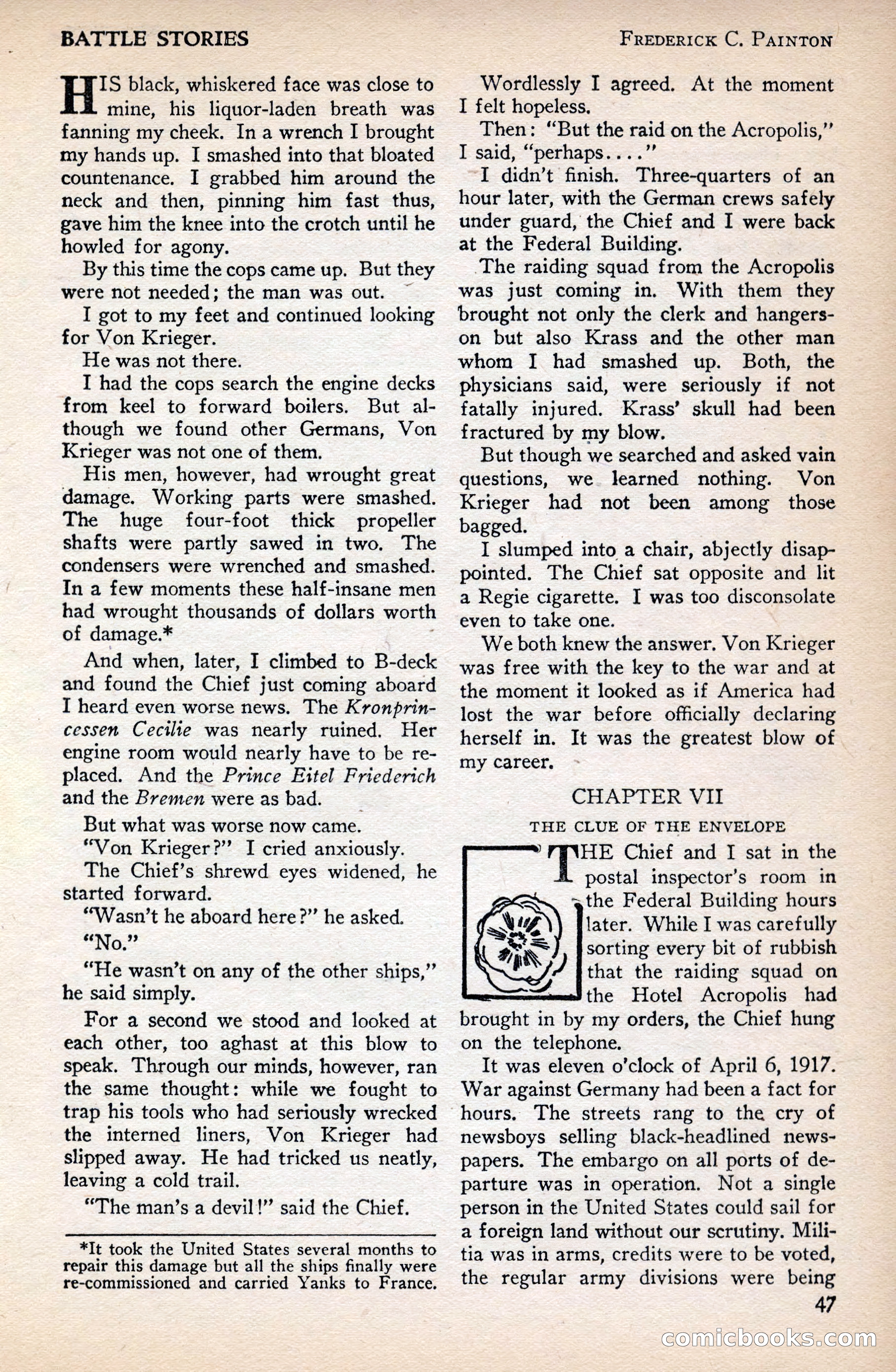 Battle Stories, December 1930 — page 47 of 188