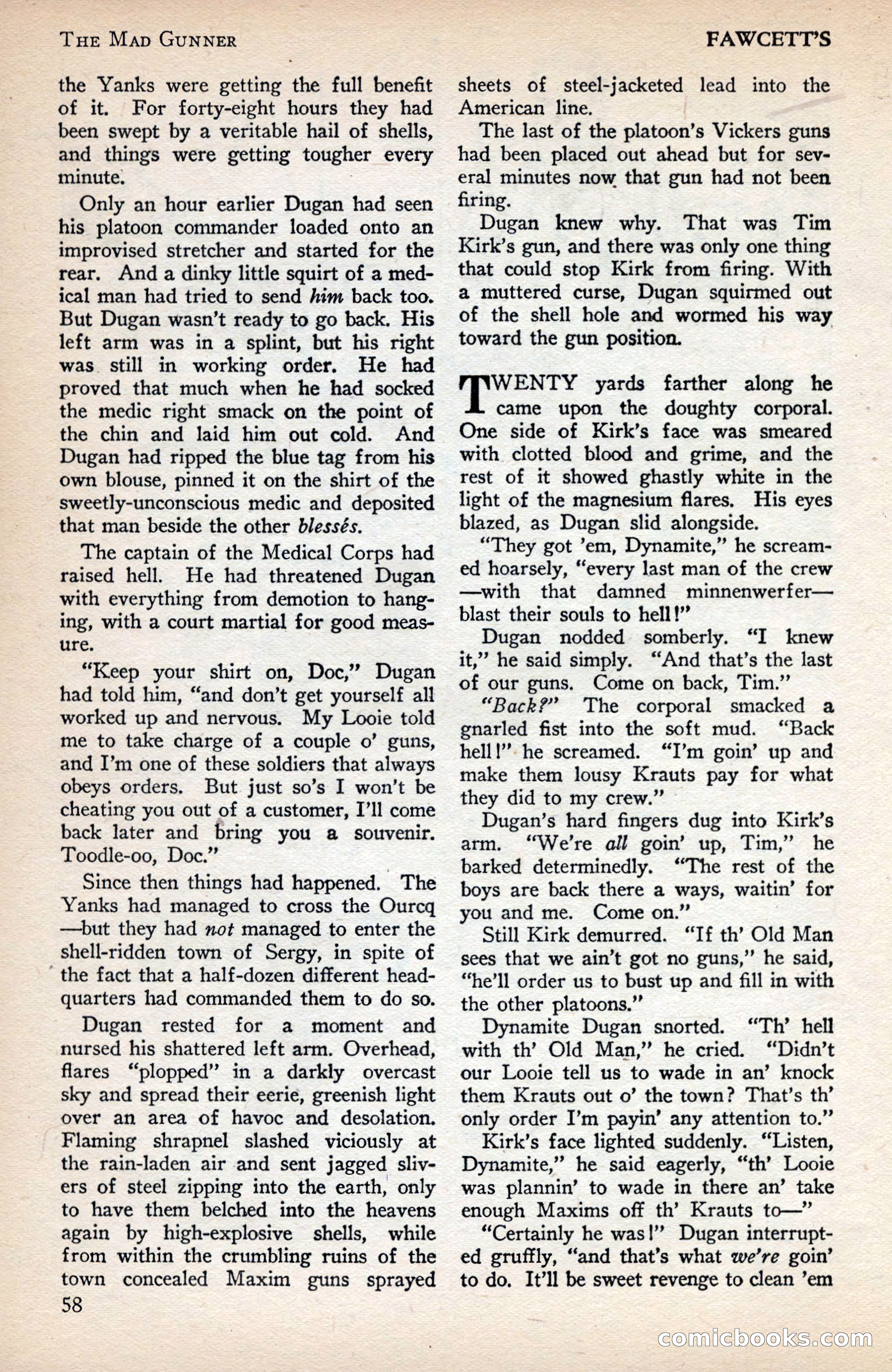 Battle Stories, December 1930 — page 58 of 188