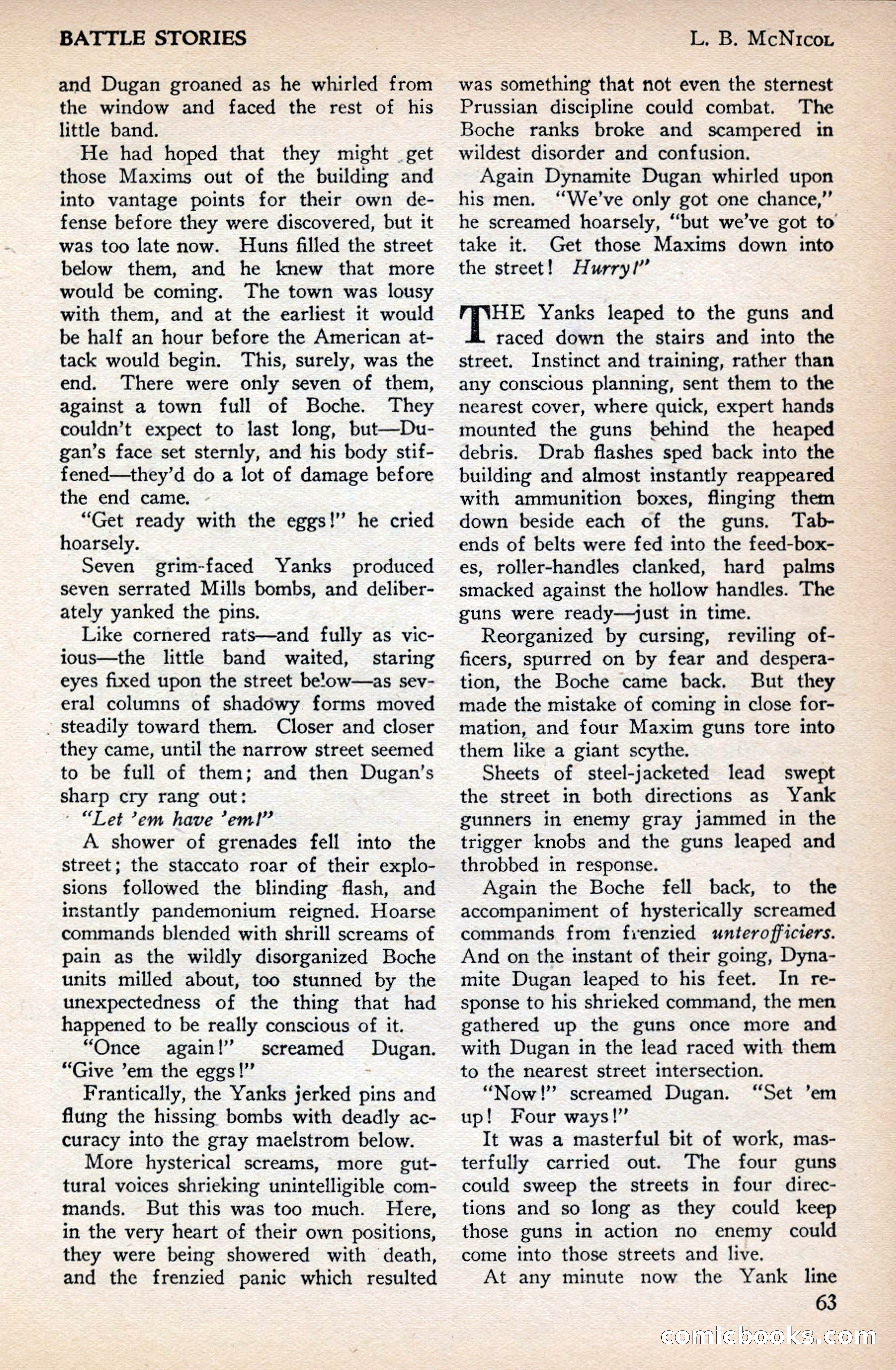 Battle Stories, December 1930 — page 63 of 188