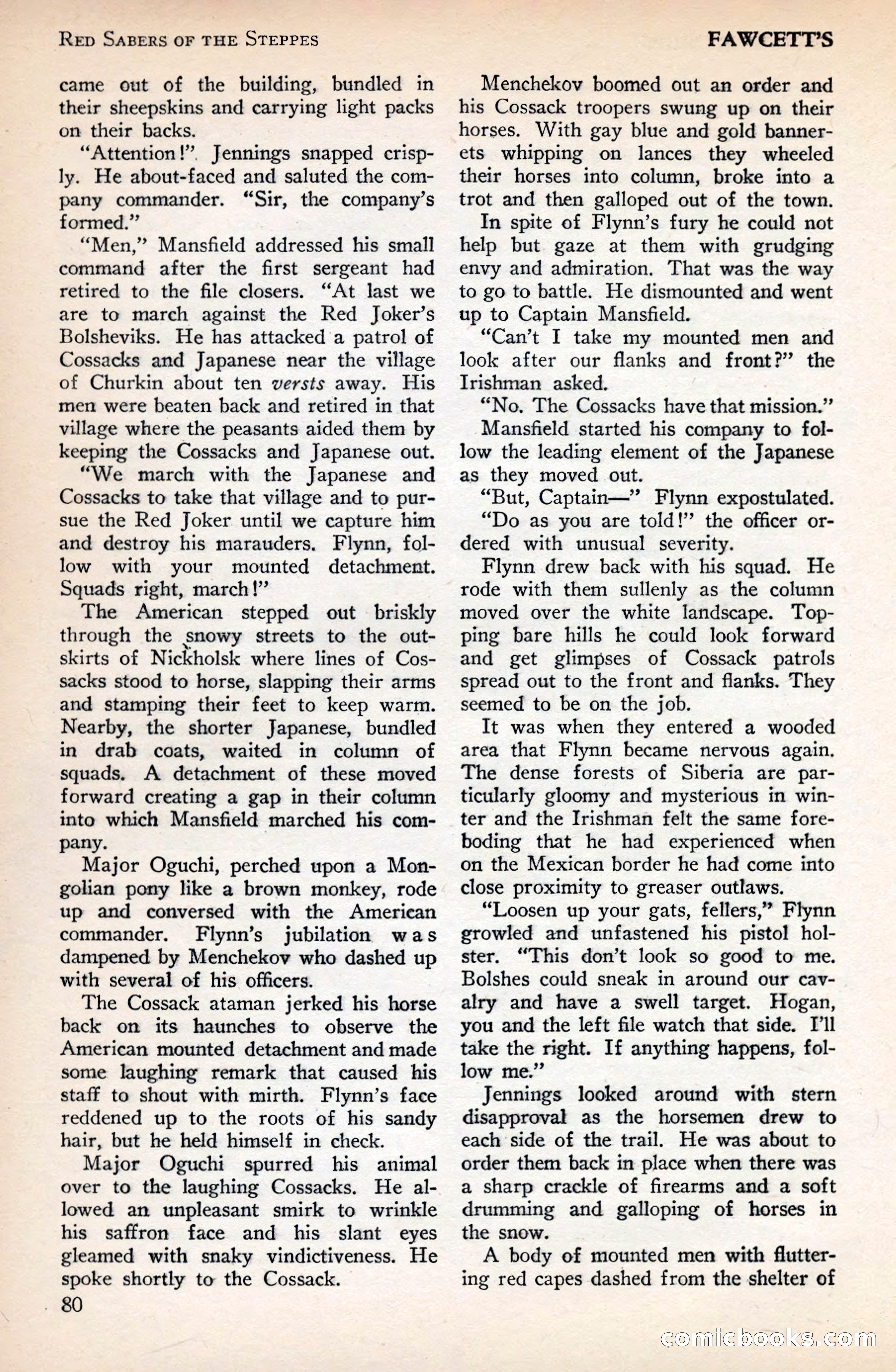Battle Stories, December 1930 — page 80 of 188