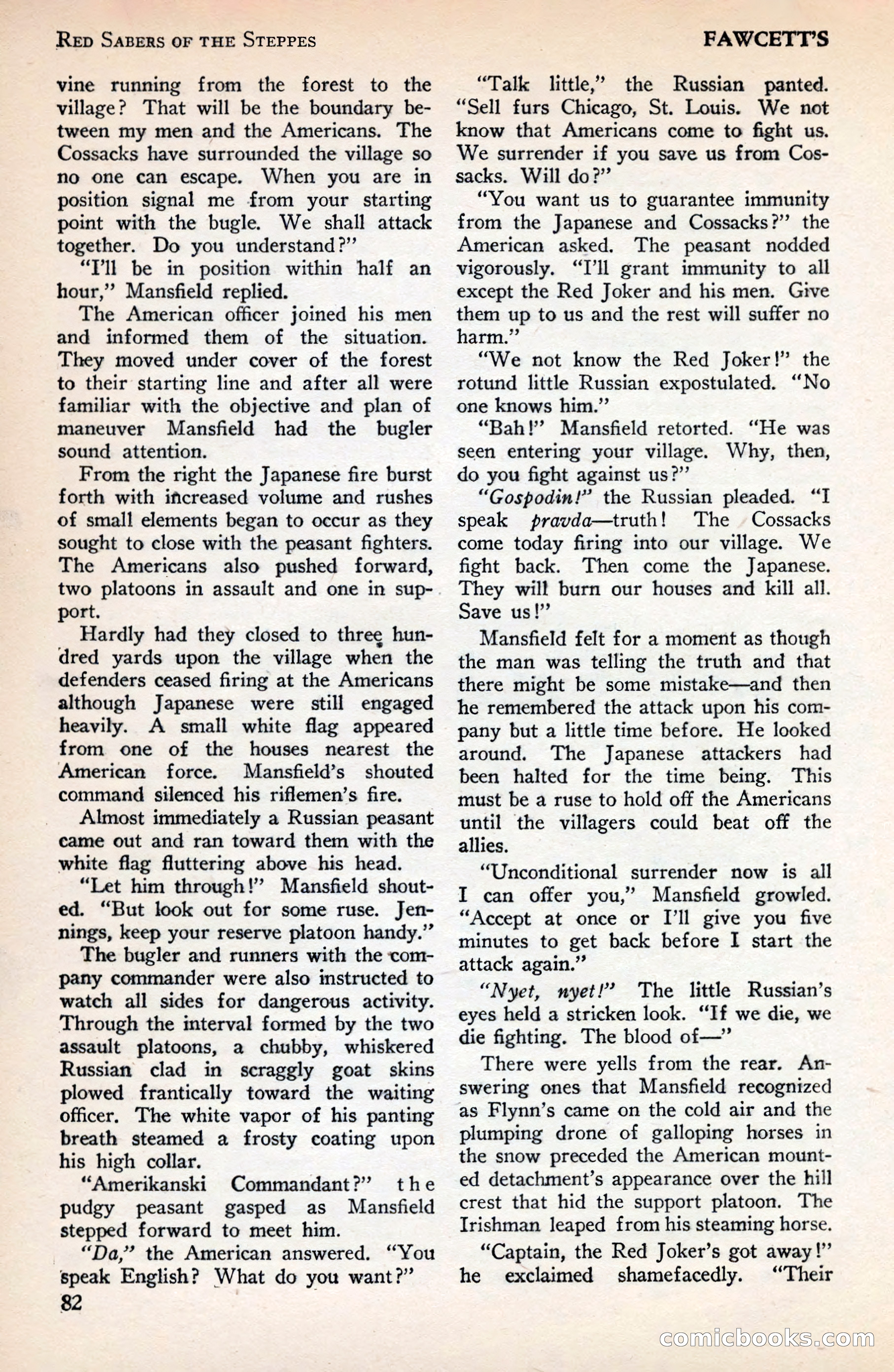 Battle Stories, December 1930 — page 82 of 188