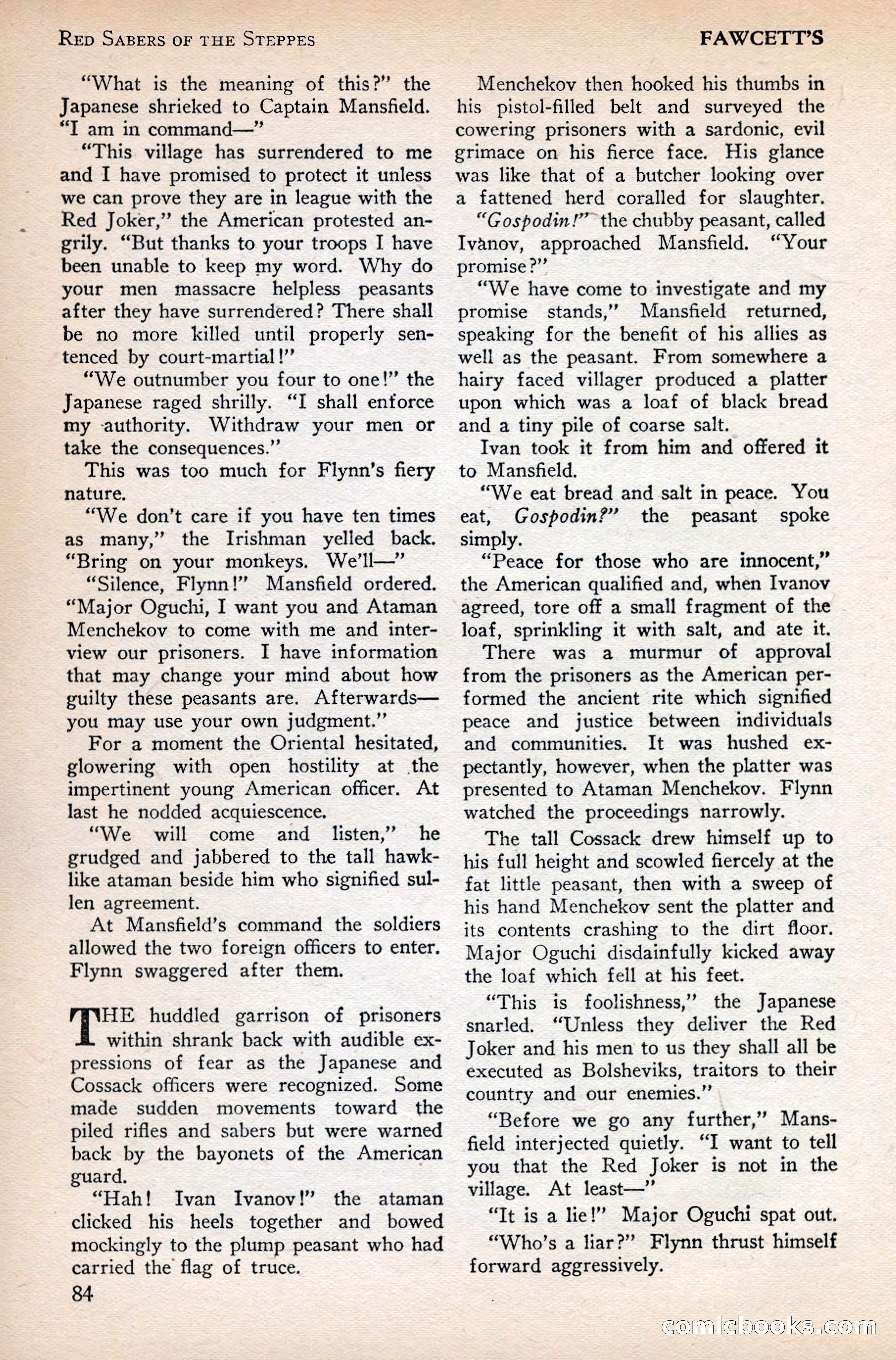 Battle Stories, December 1930 — page 84 of 188