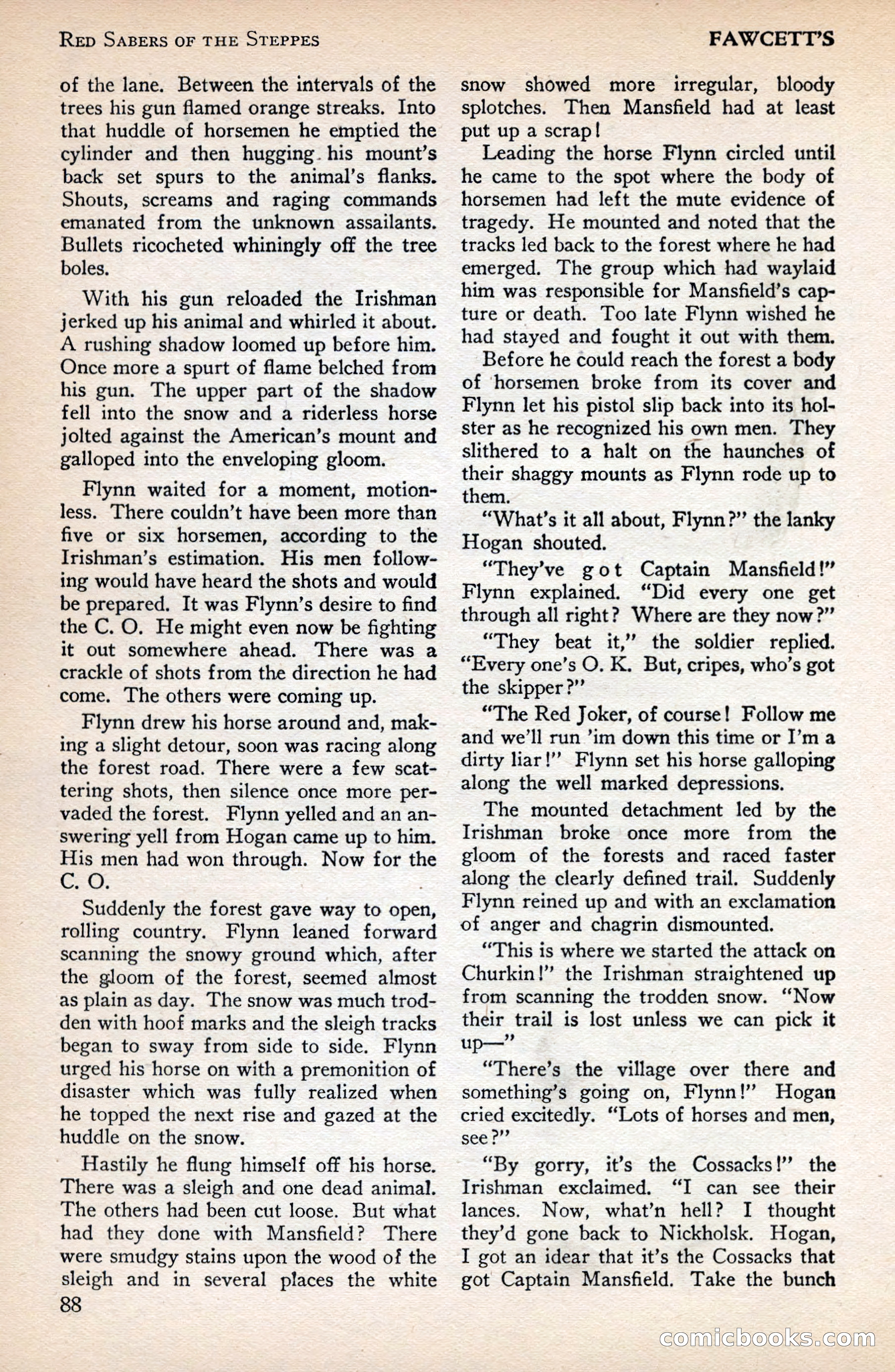Battle Stories, December 1930 — page 88 of 188