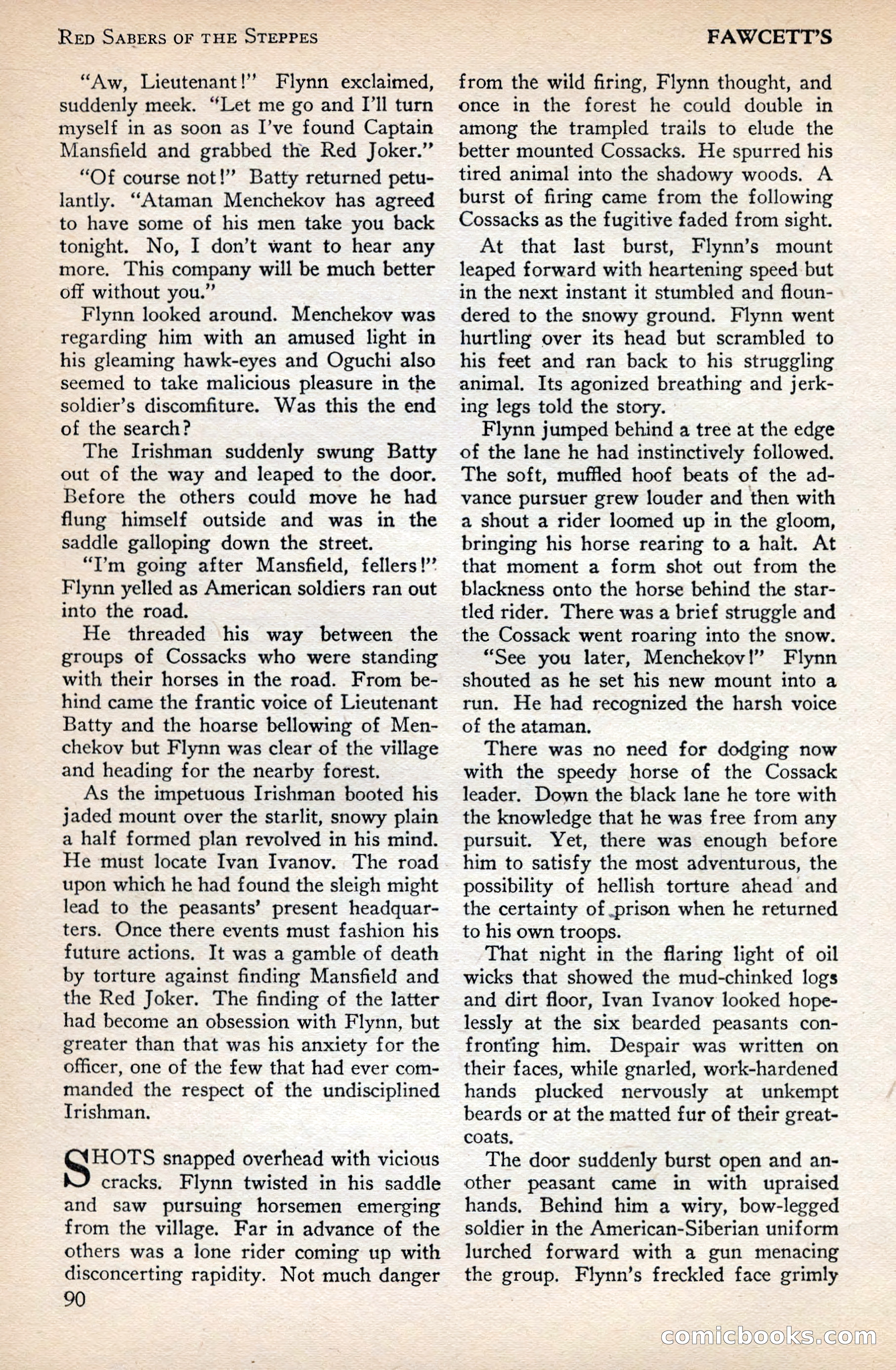 Battle Stories, December 1930 — page 90 of 188