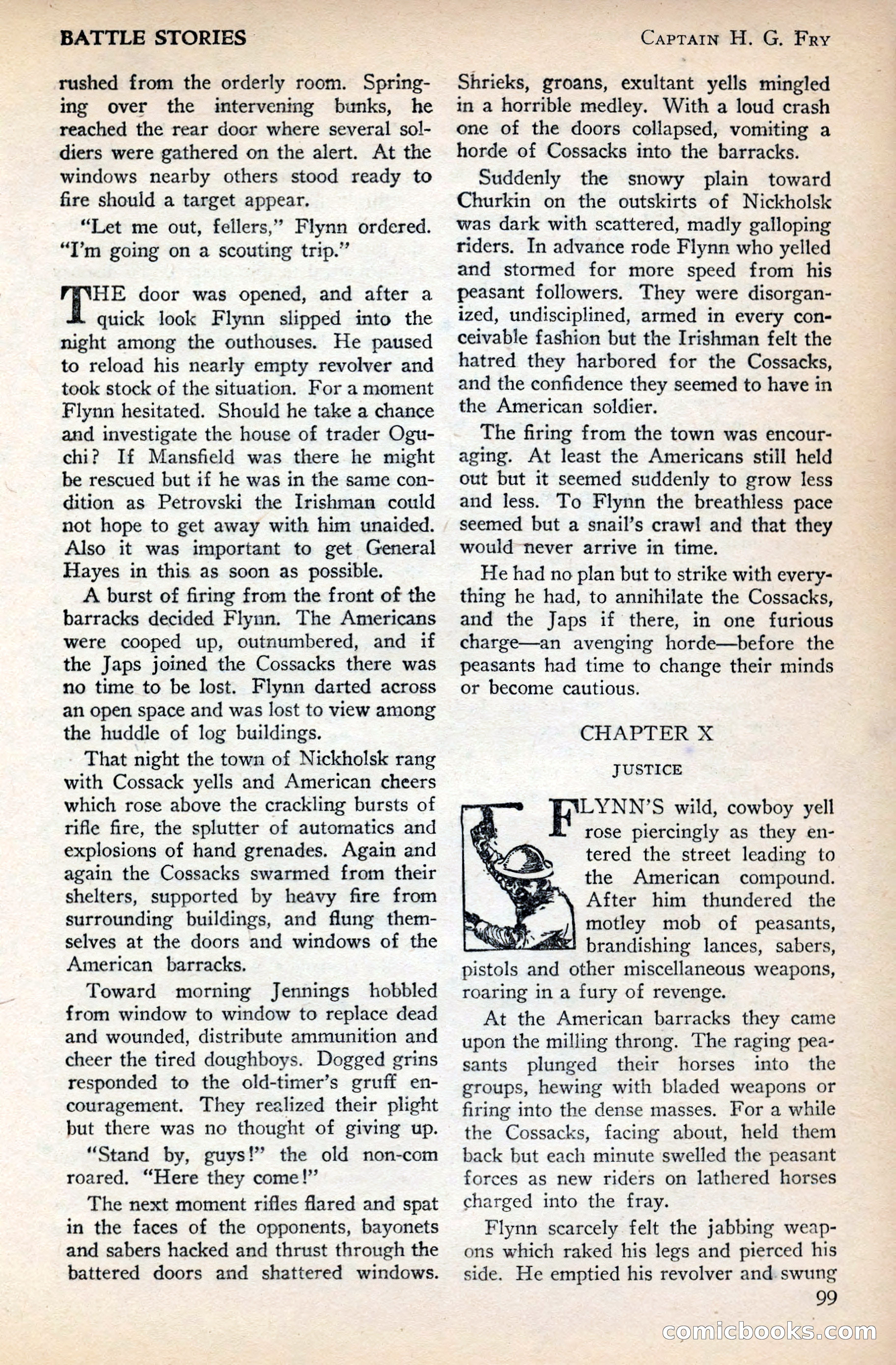 Battle Stories, December 1930 — page 99 of 188