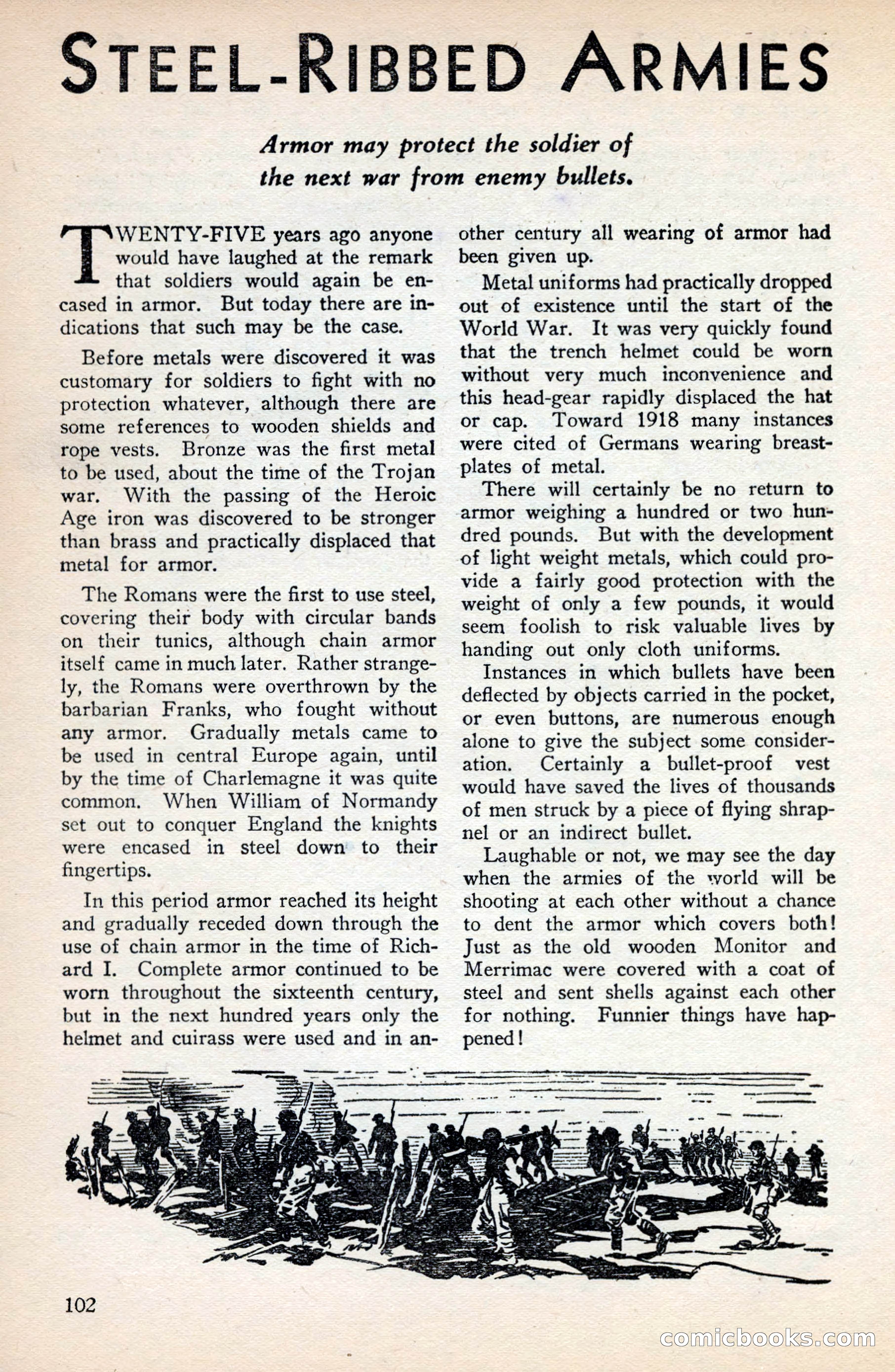 Battle Stories, December 1930 — page 102 of 188