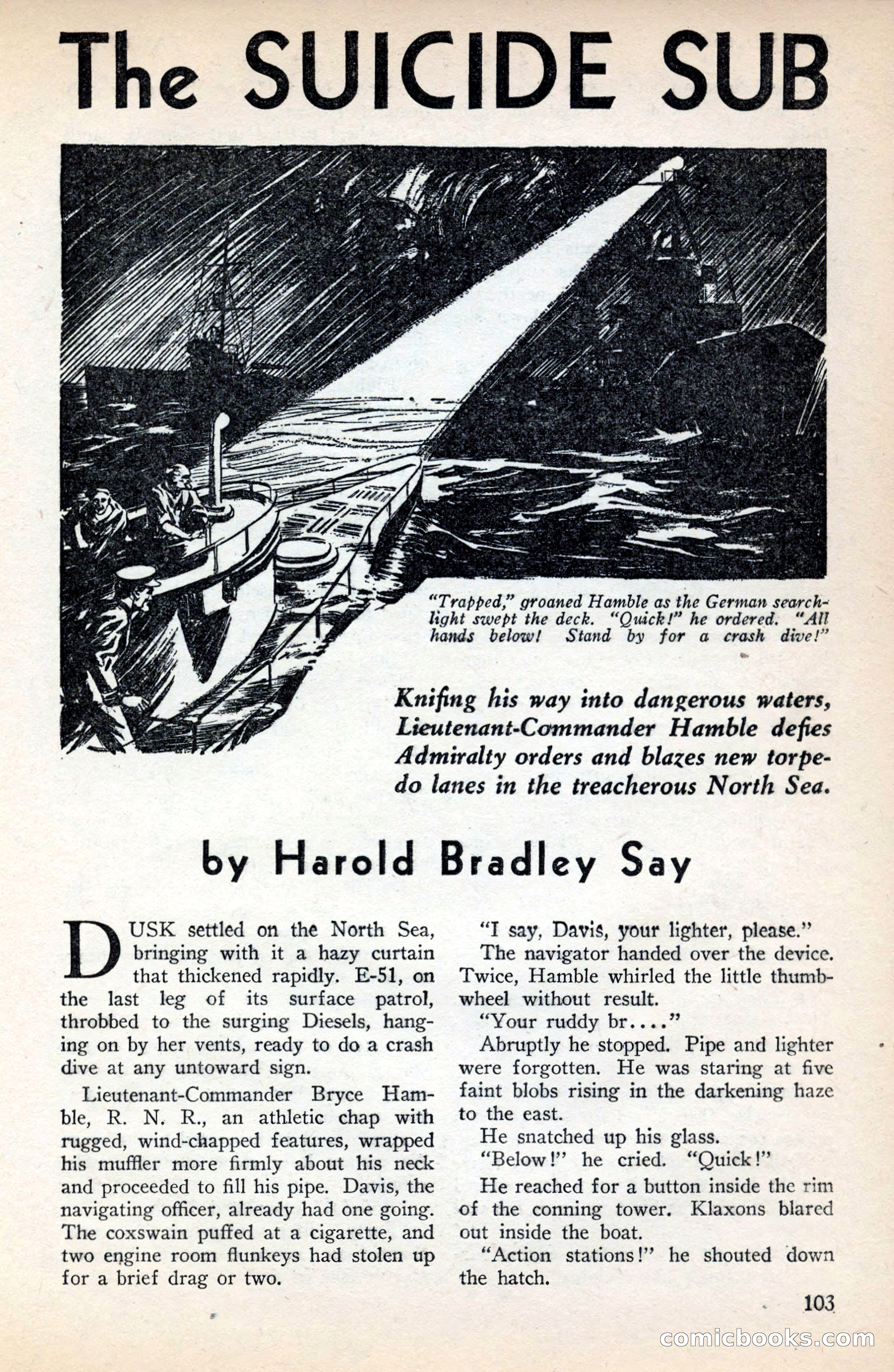 Battle Stories, December 1930 — page 103 of 188