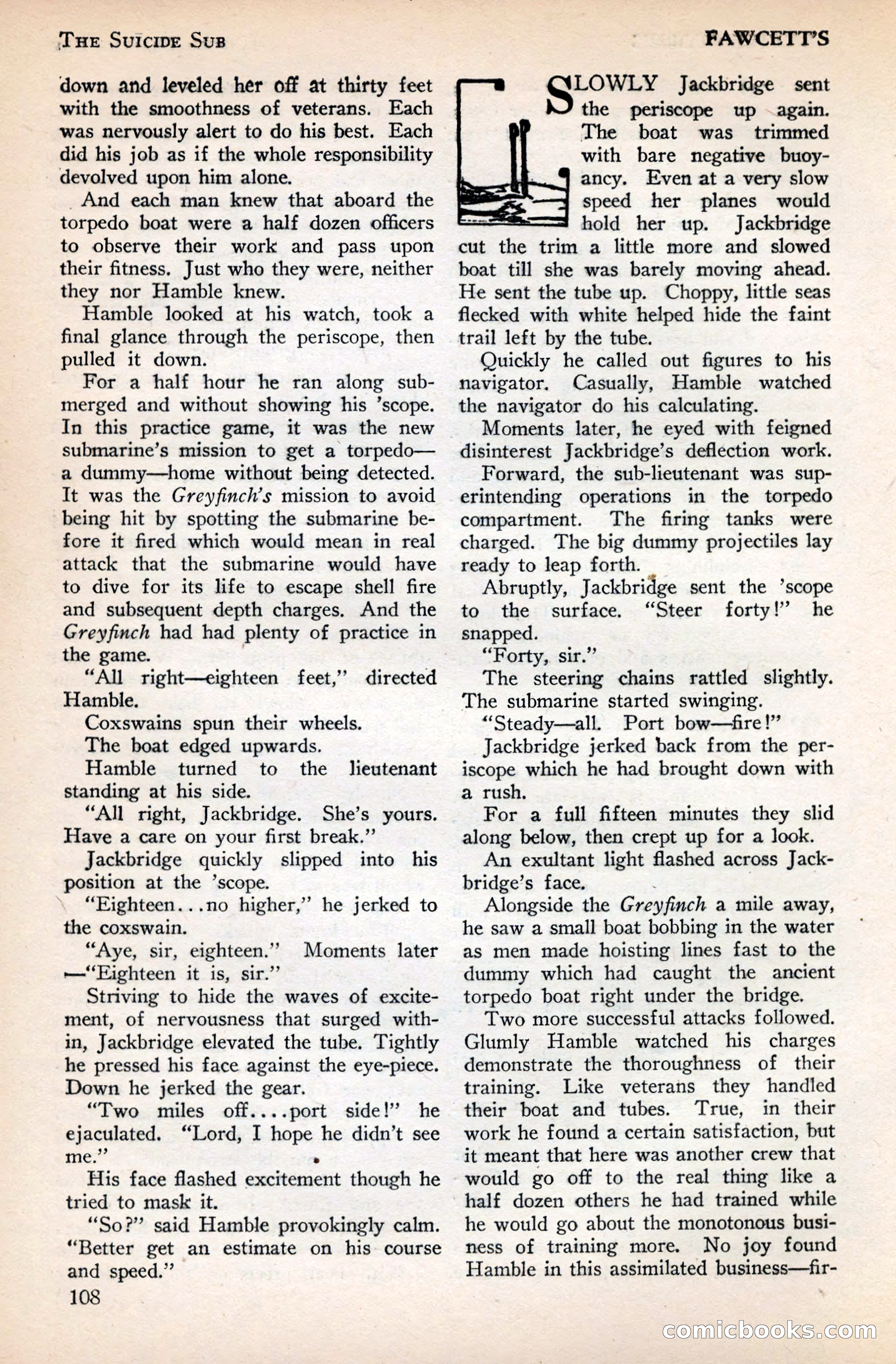 Battle Stories, December 1930 — page 108 of 188