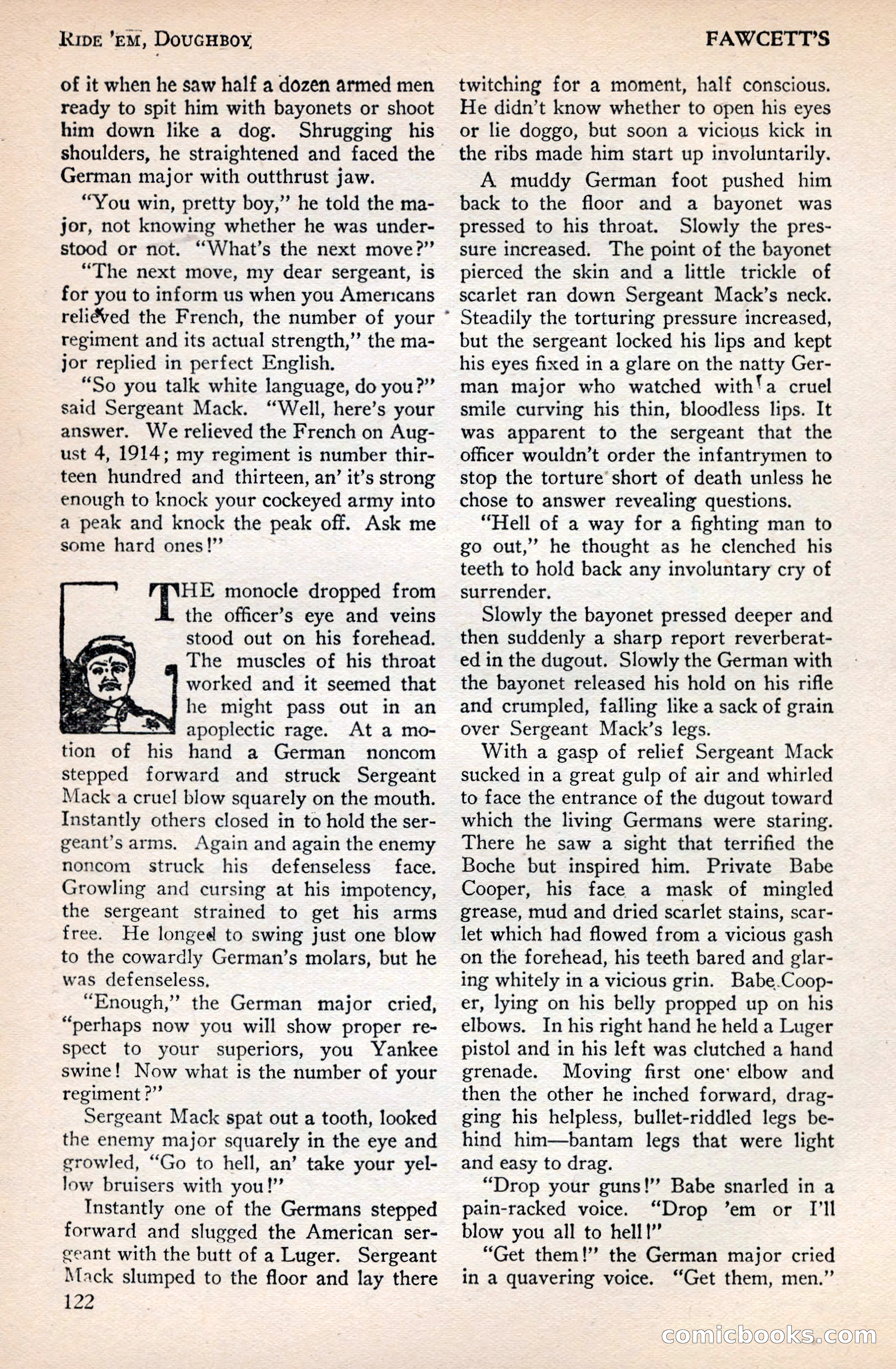 Battle Stories, December 1930 — page 122 of 188