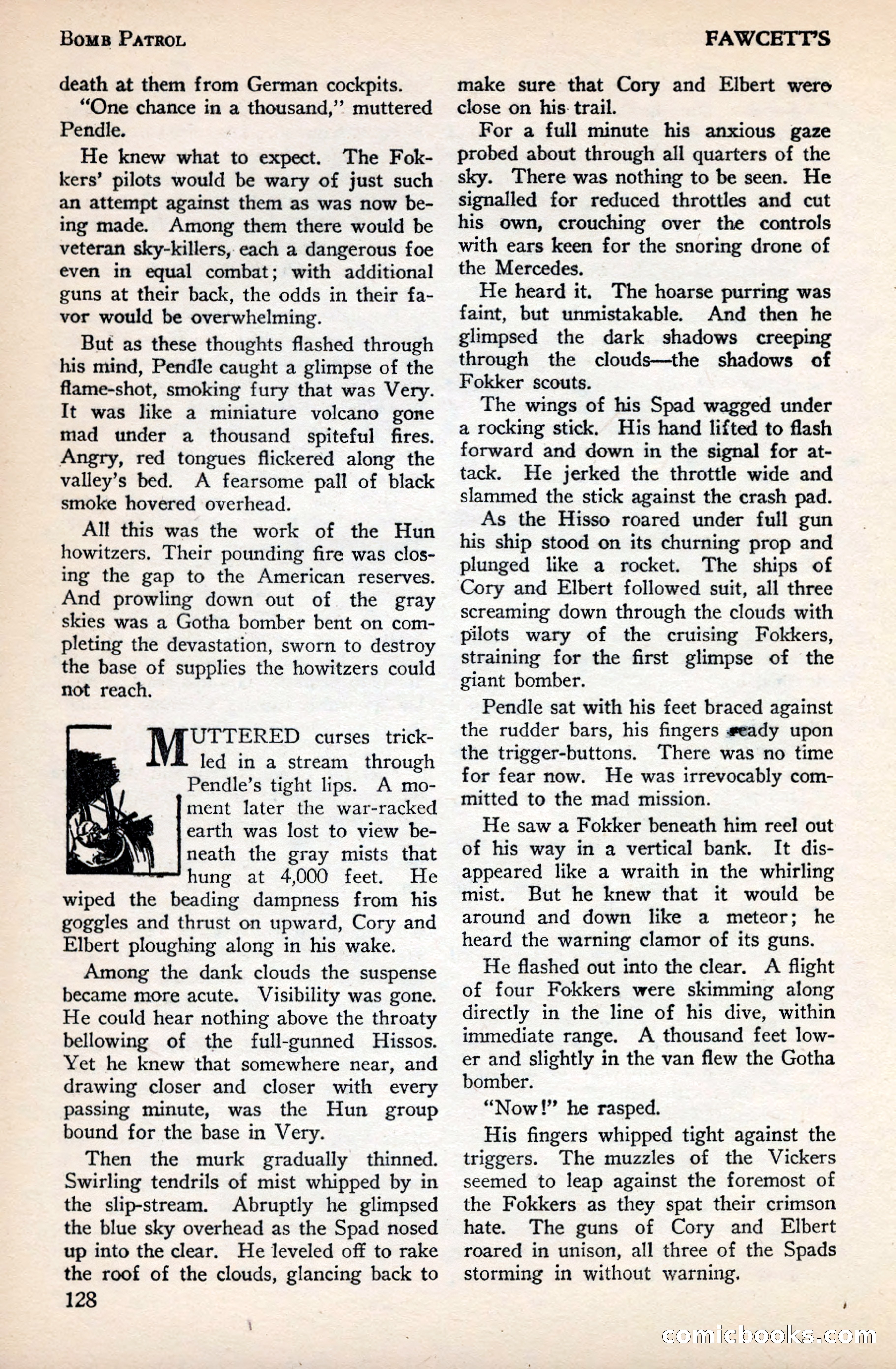 Battle Stories, December 1930 — page 128 of 188