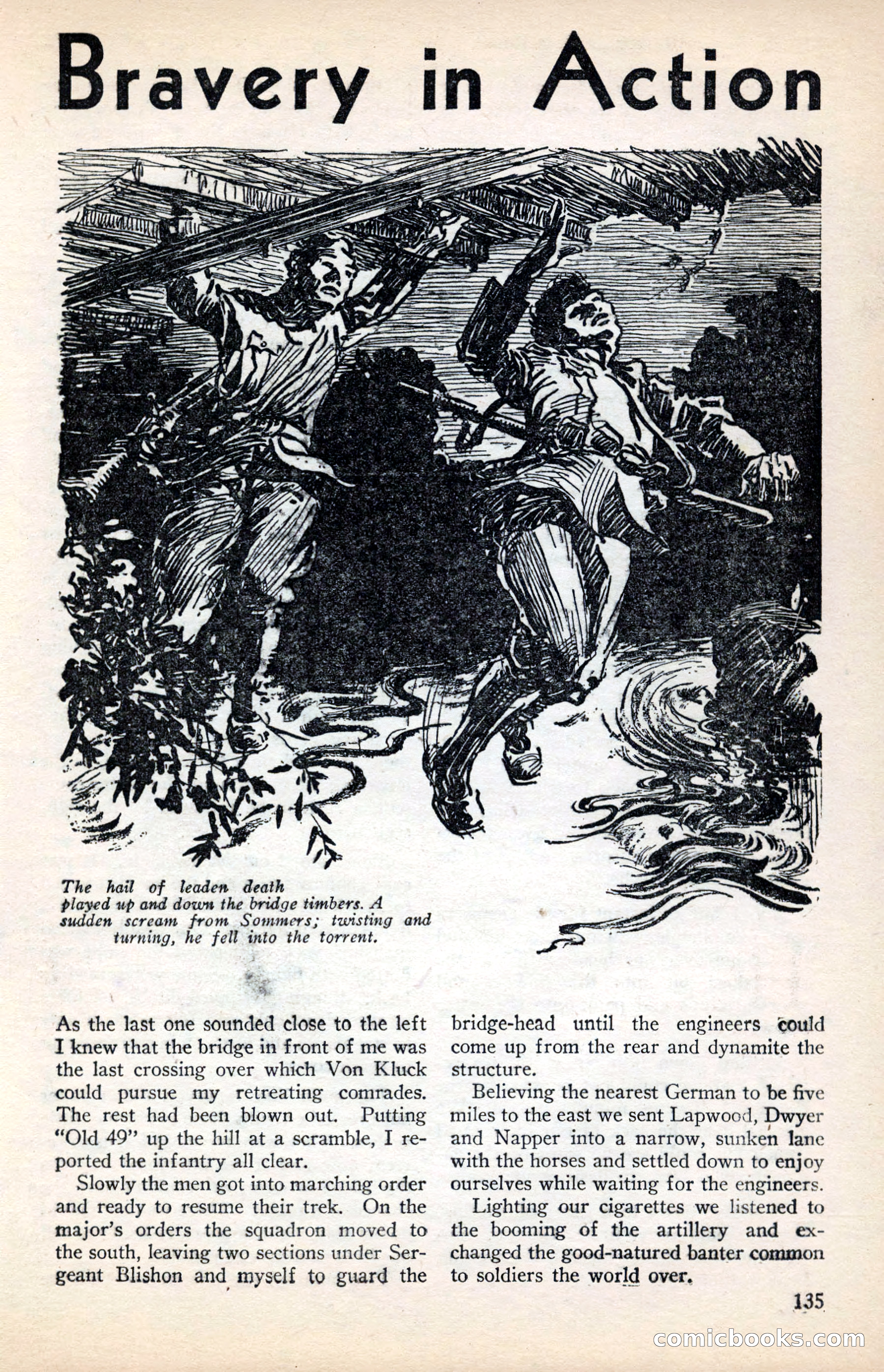 Battle Stories, December 1930 — page 135 of 188