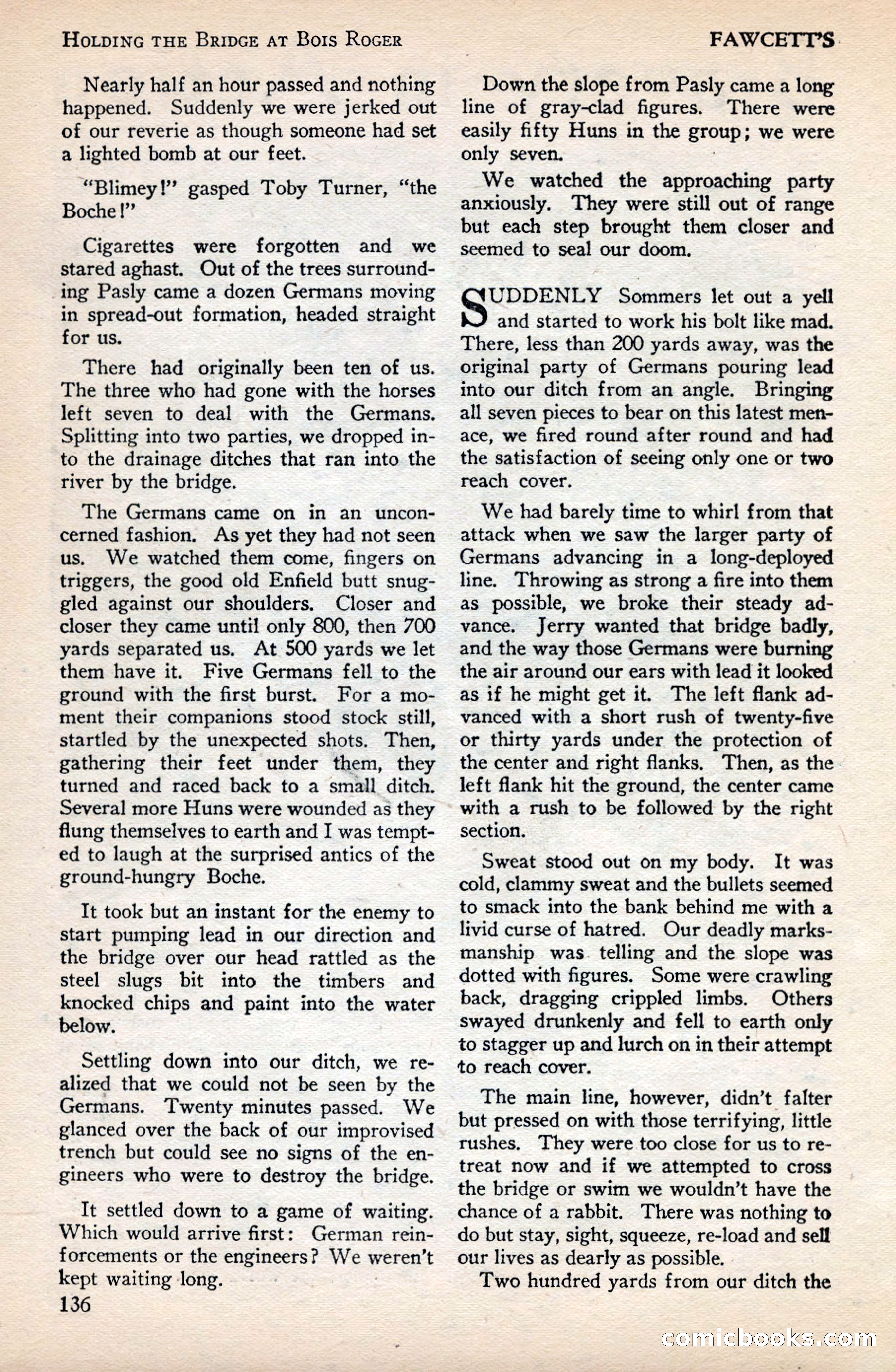 Battle Stories, December 1930 — page 136 of 188