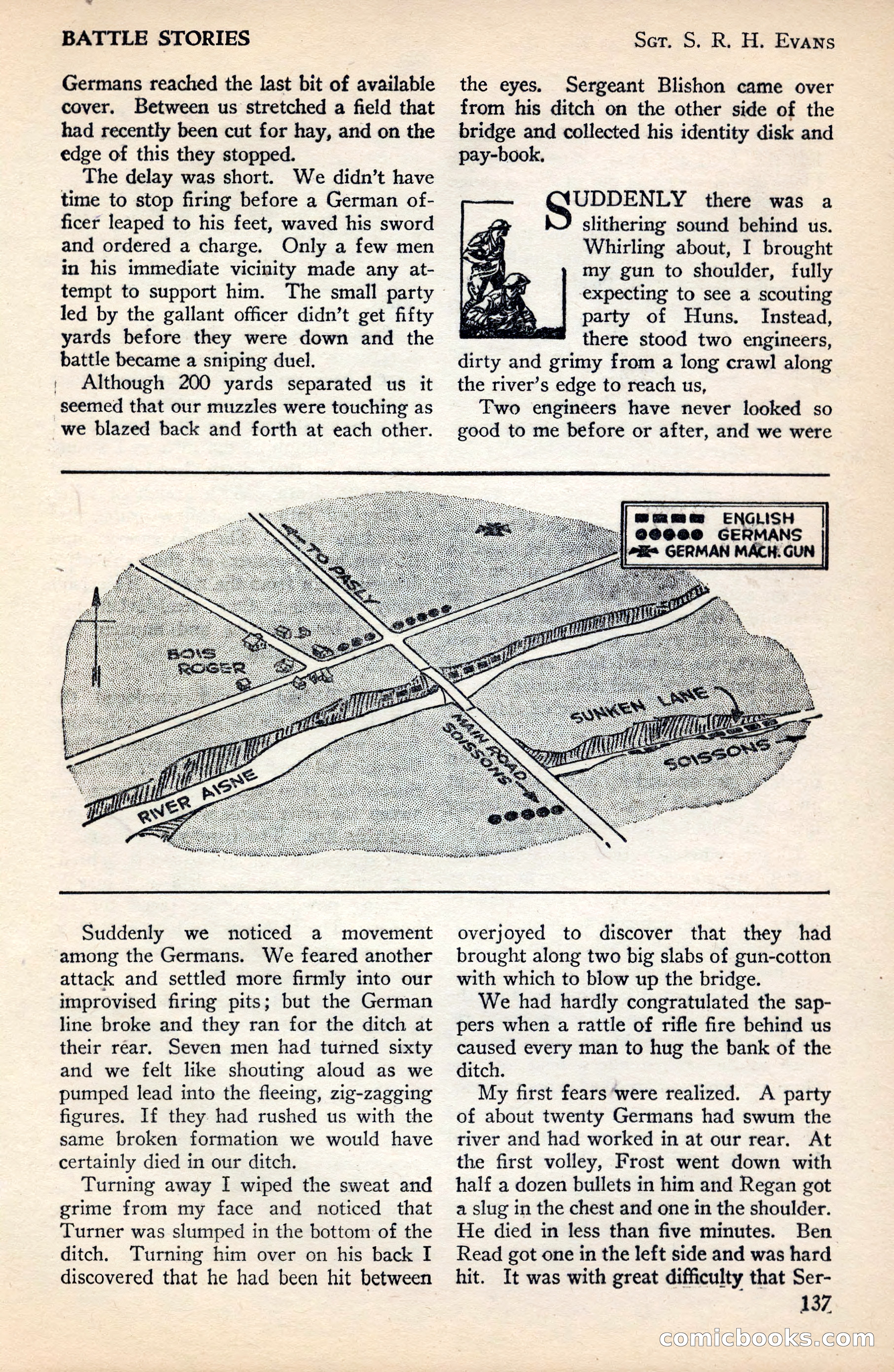 Battle Stories, December 1930 — page 137 of 188