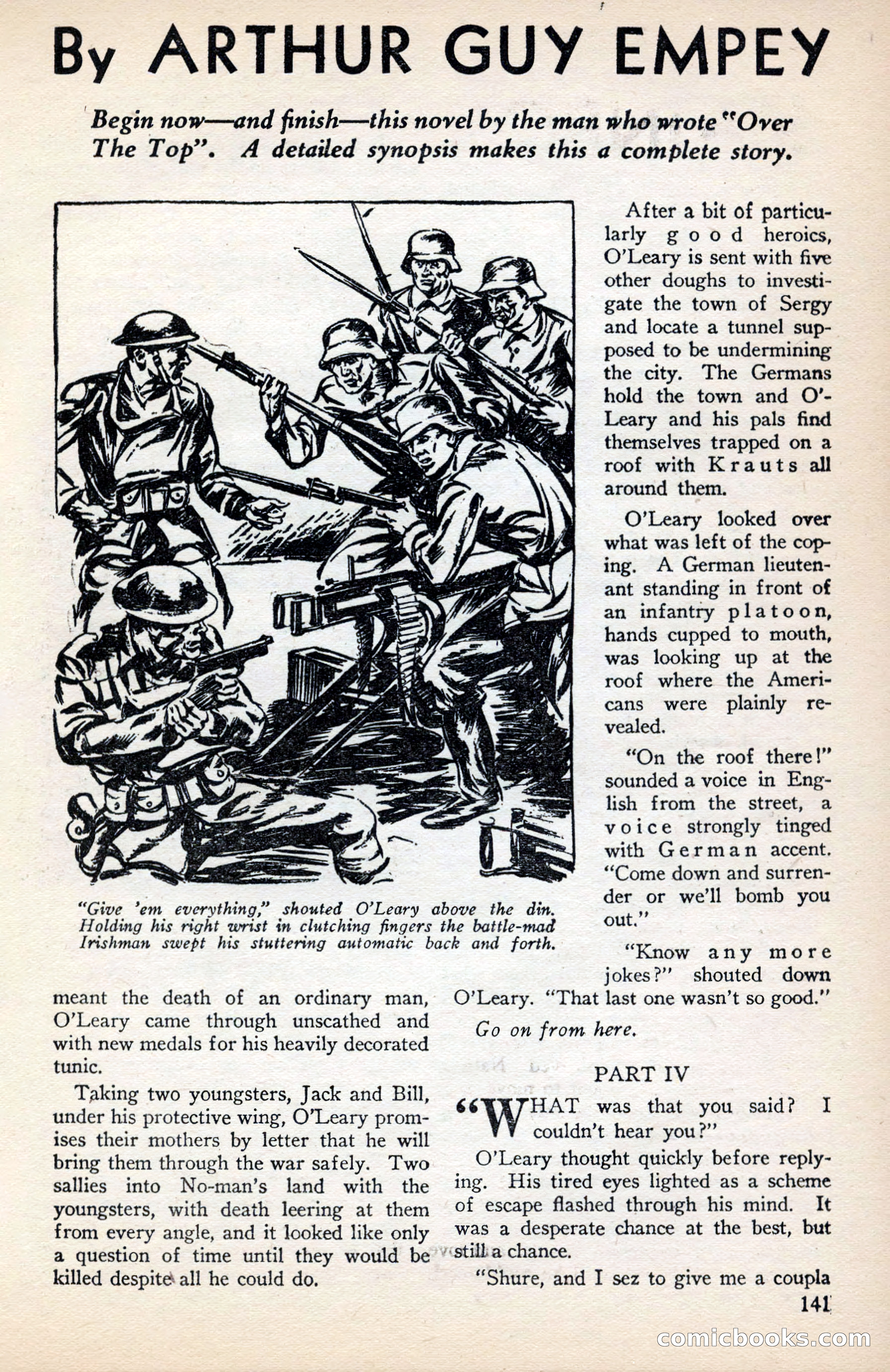 Battle Stories, December 1930 — page 141 of 188
