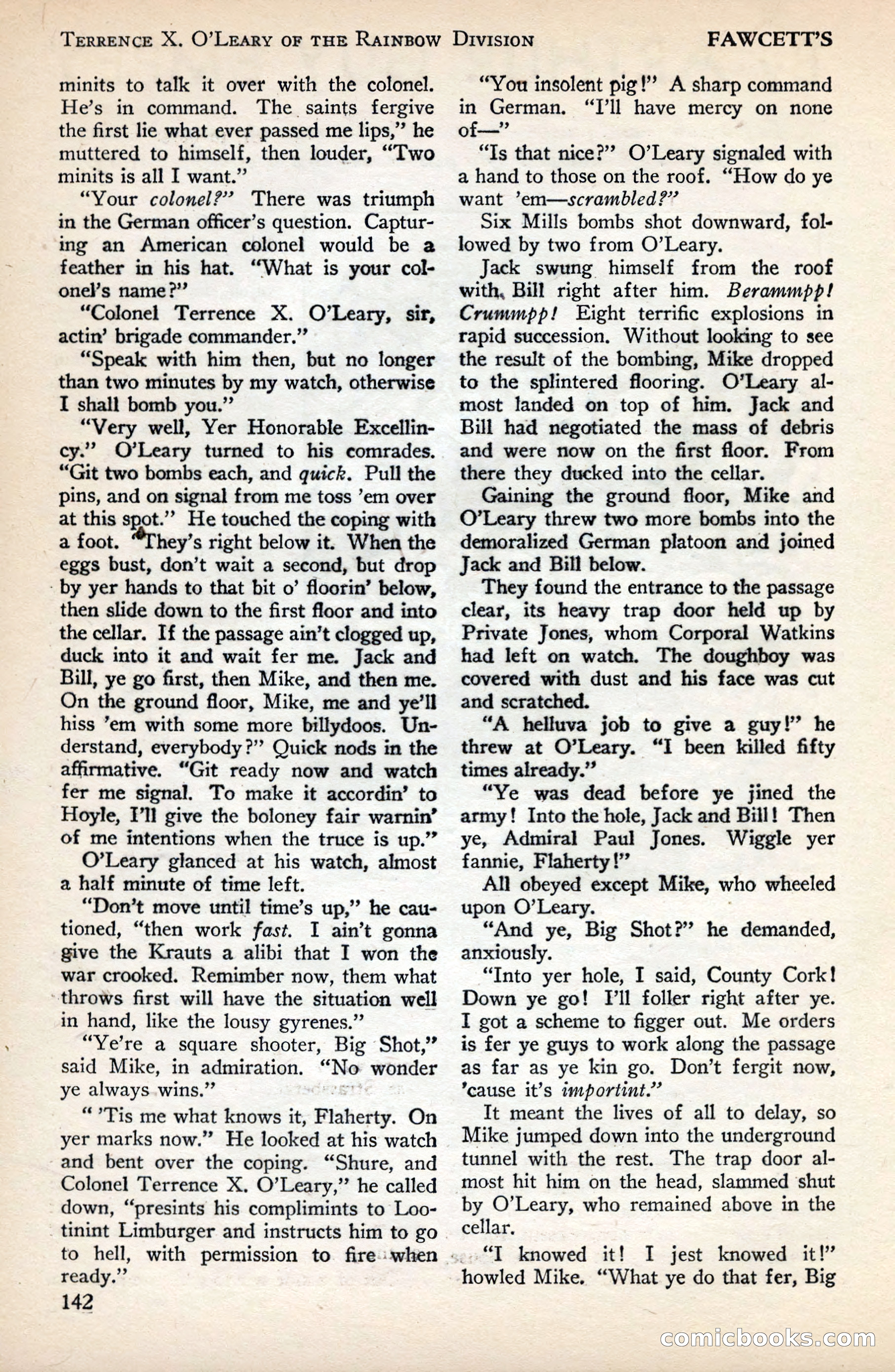 Battle Stories, December 1930 — page 142 of 188