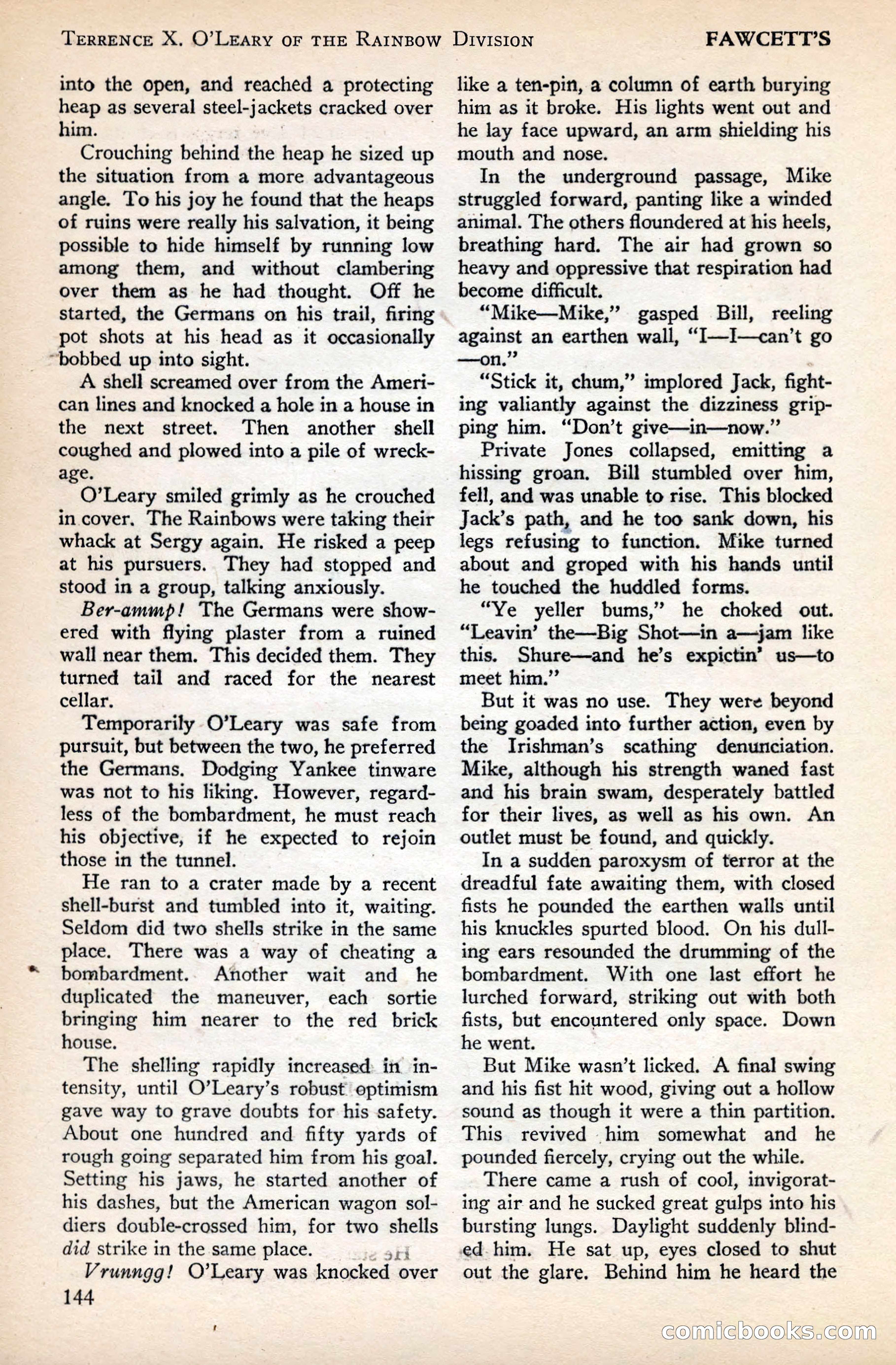 Battle Stories, December 1930 — page 144 of 188