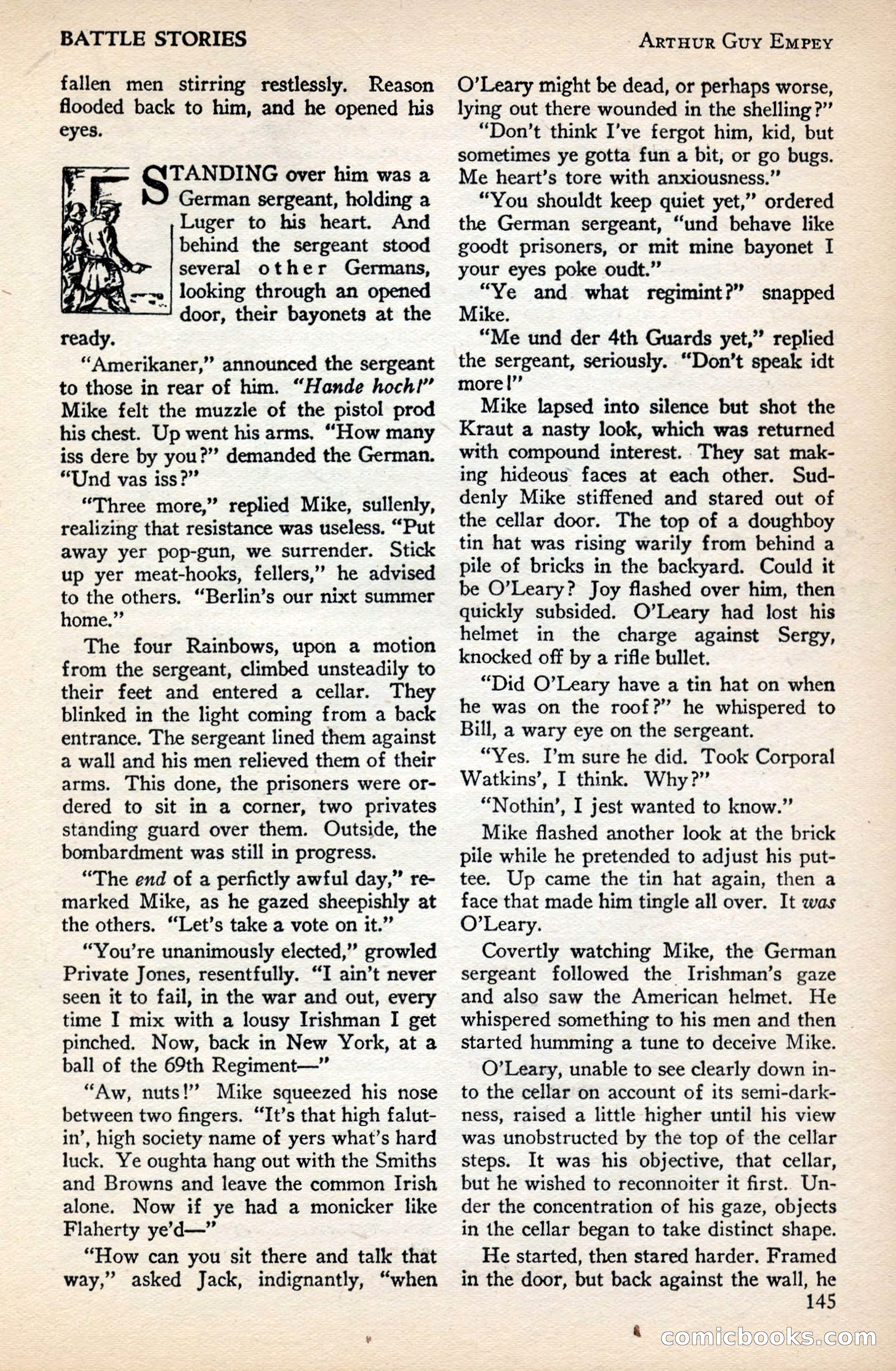 Battle Stories, December 1930 — page 145 of 188