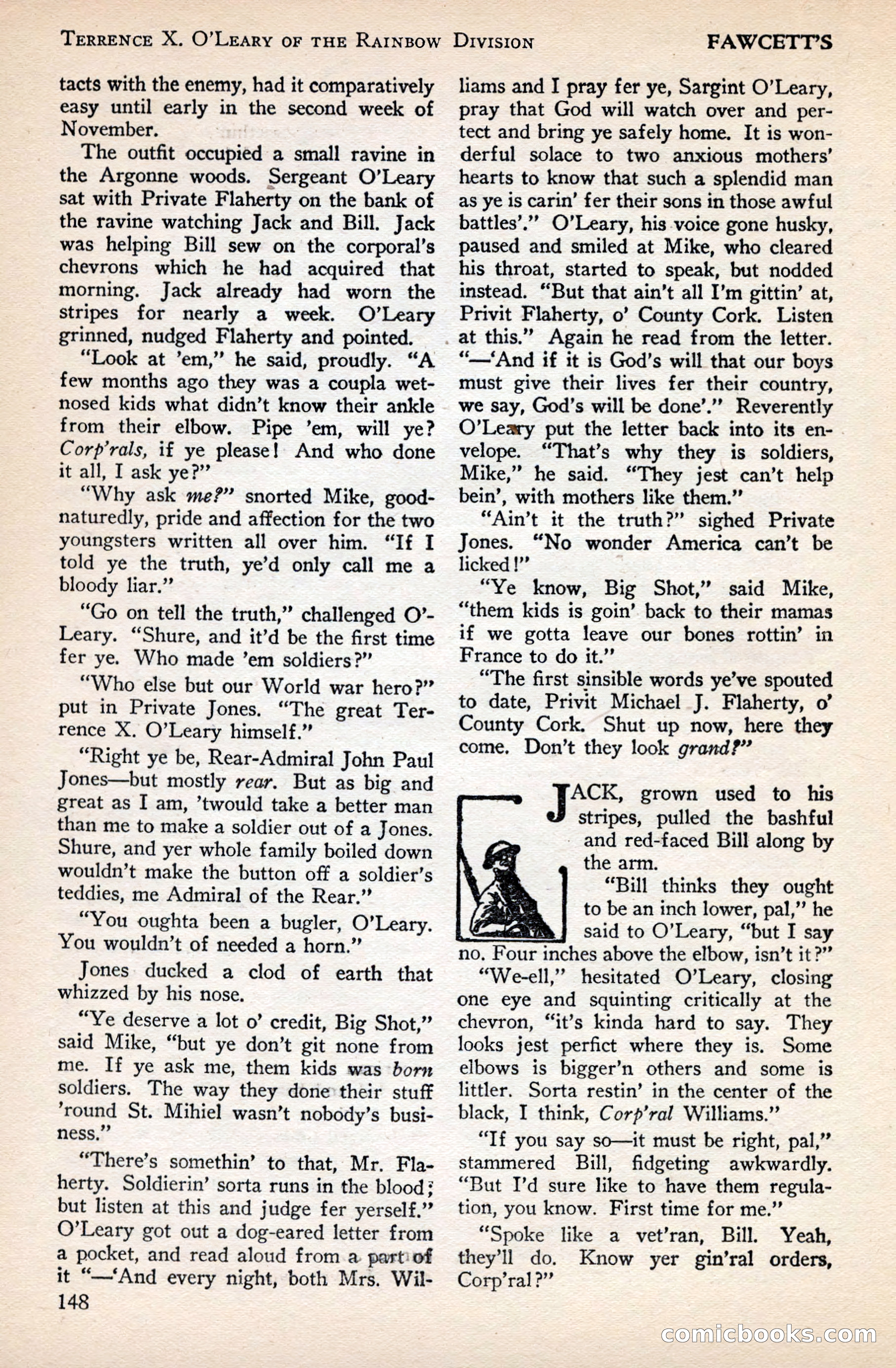 Battle Stories, December 1930 — page 148 of 188