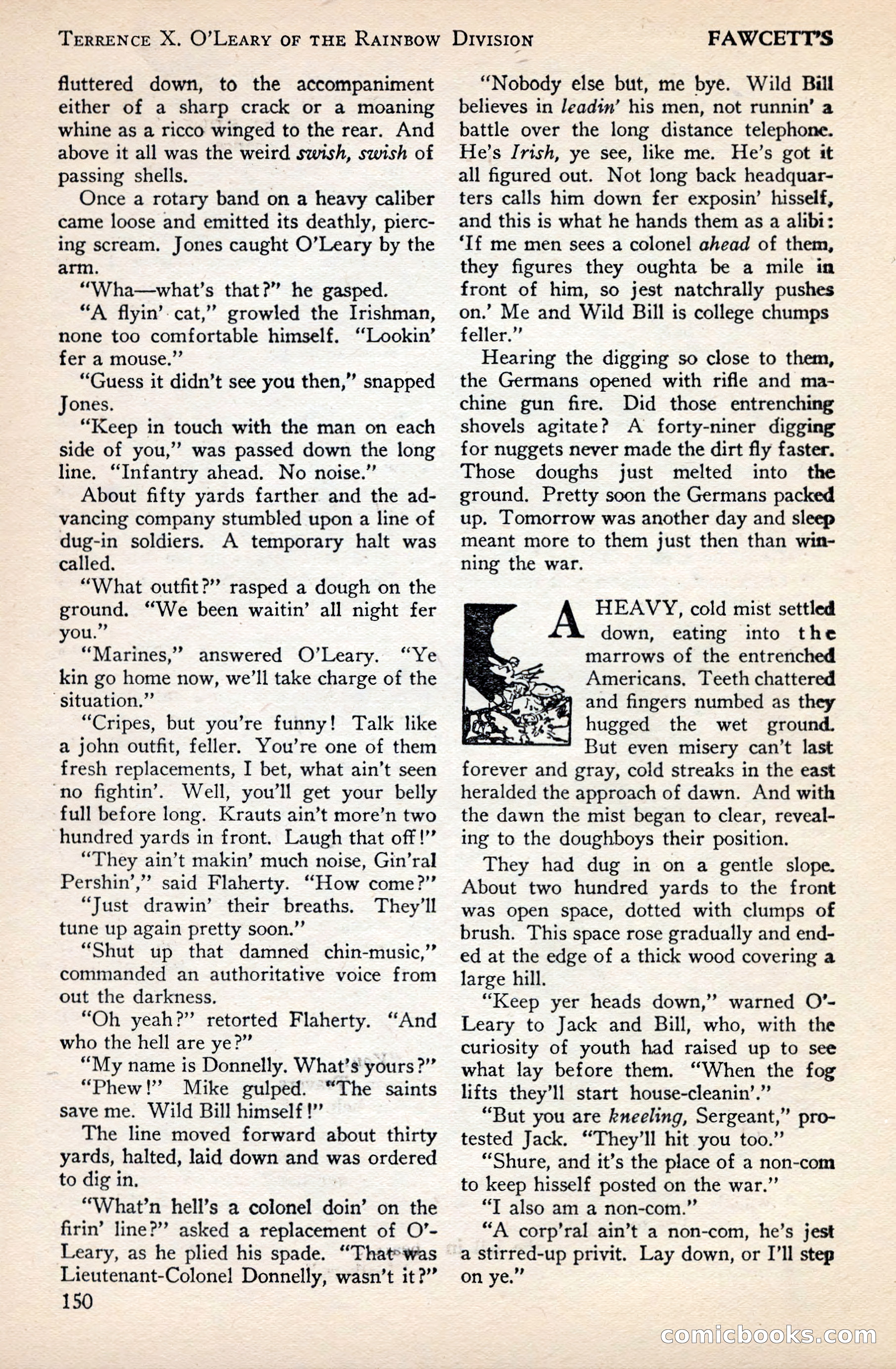 Battle Stories, December 1930 — page 150 of 188