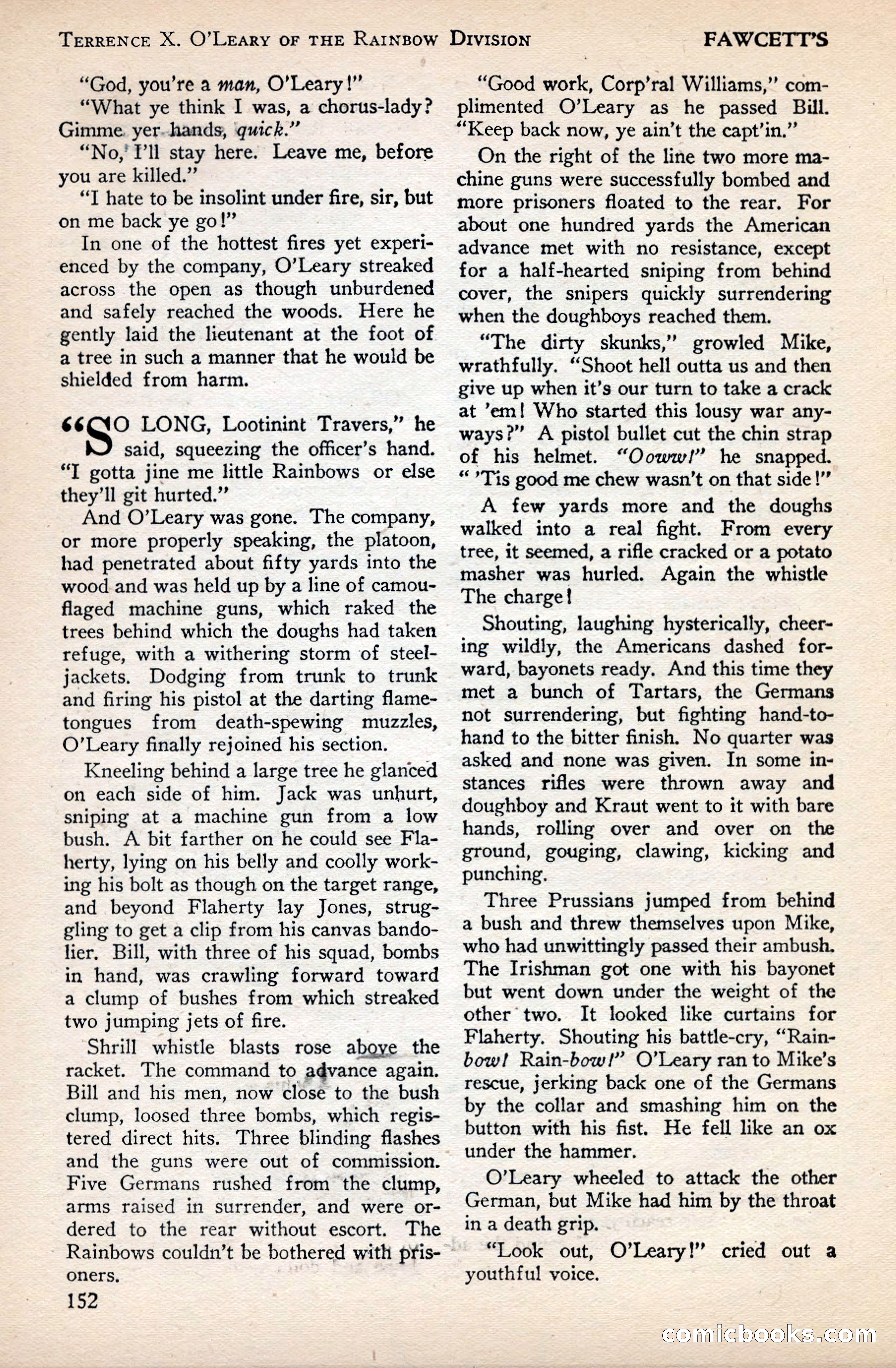 Battle Stories, December 1930 — page 152 of 188