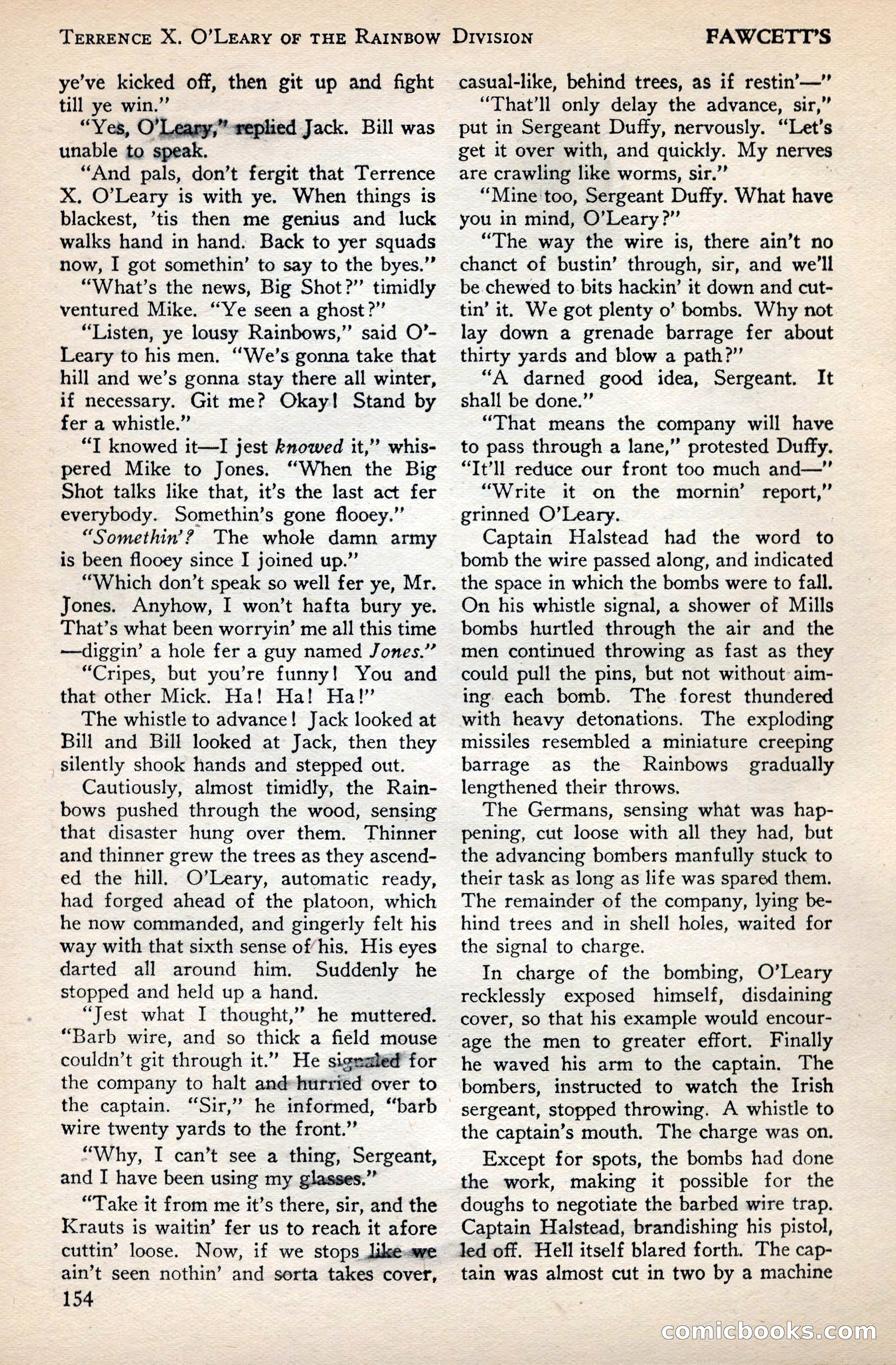 Battle Stories, December 1930 — page 154 of 188
