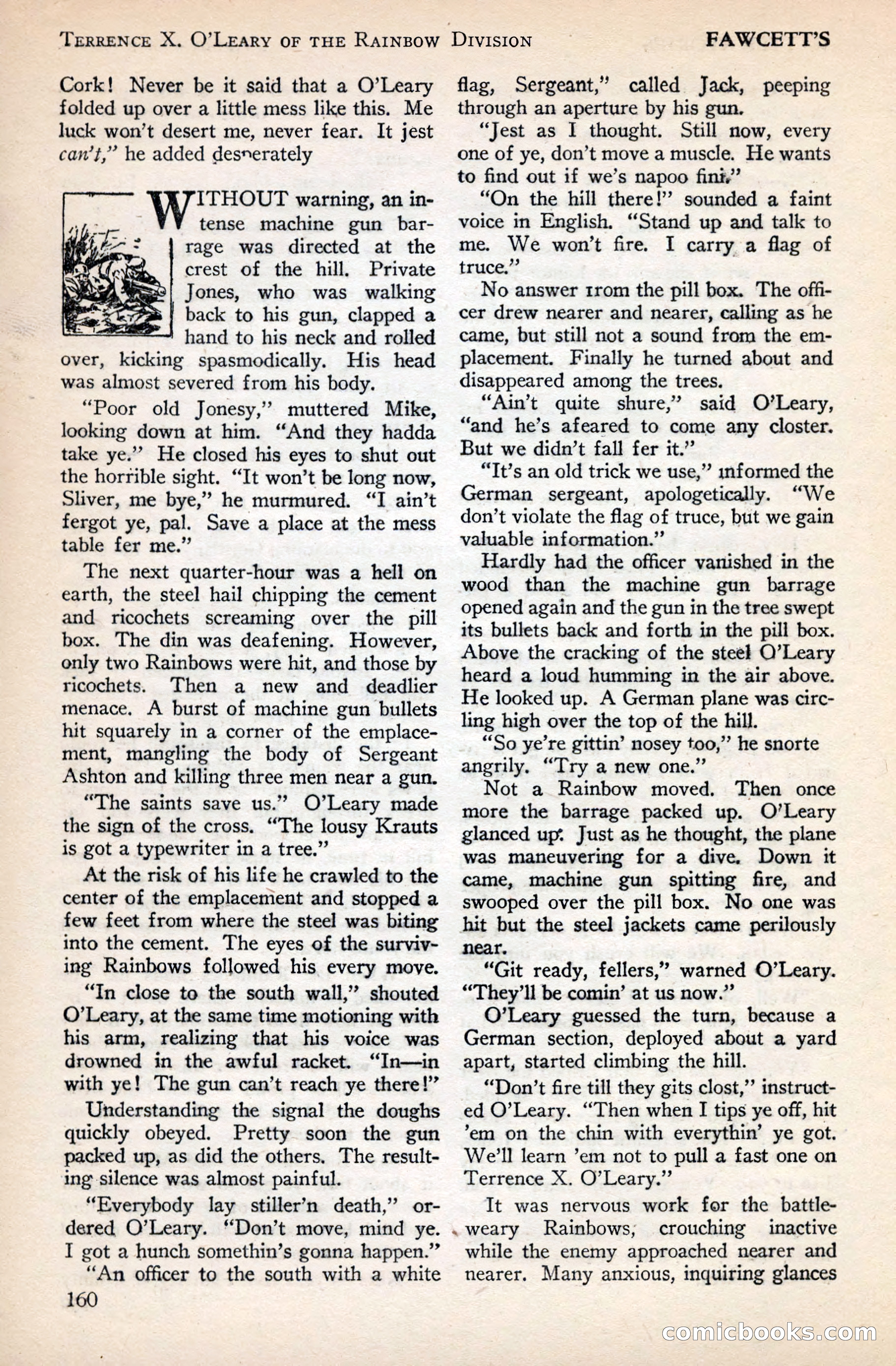 Battle Stories, December 1930 — page 160 of 188