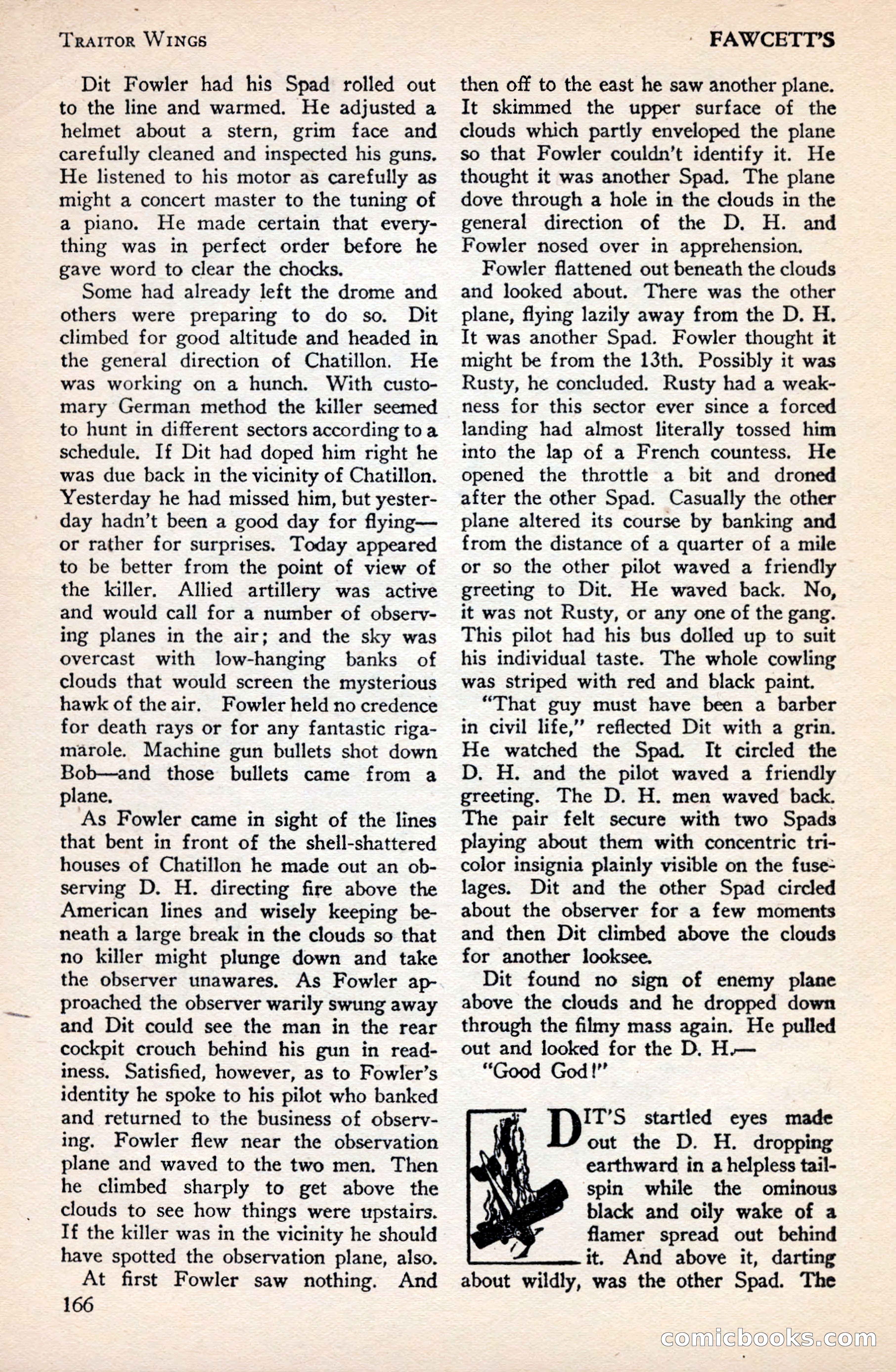 Battle Stories, December 1930 — page 166 of 188