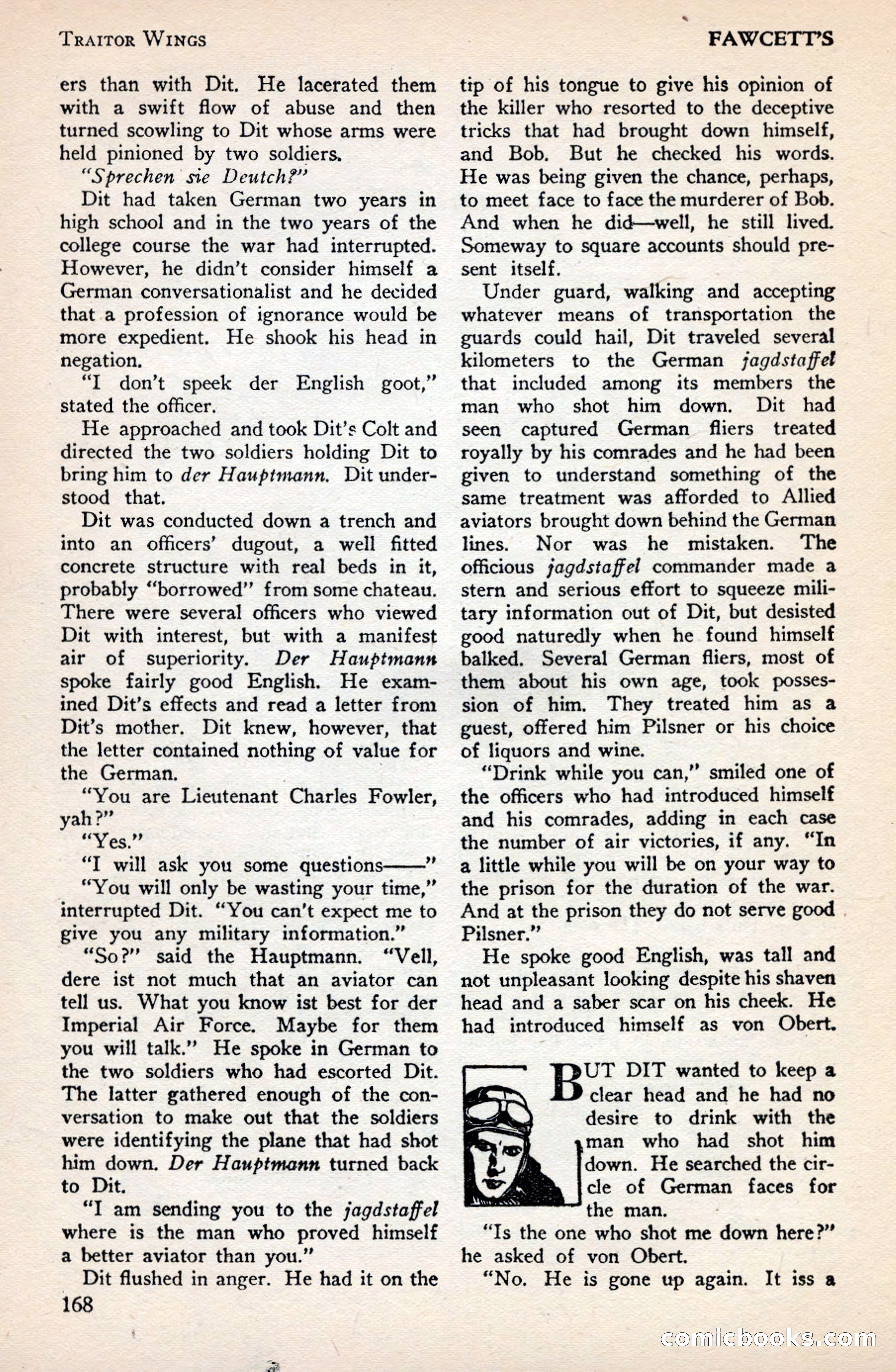 Battle Stories, December 1930 — page 168 of 188