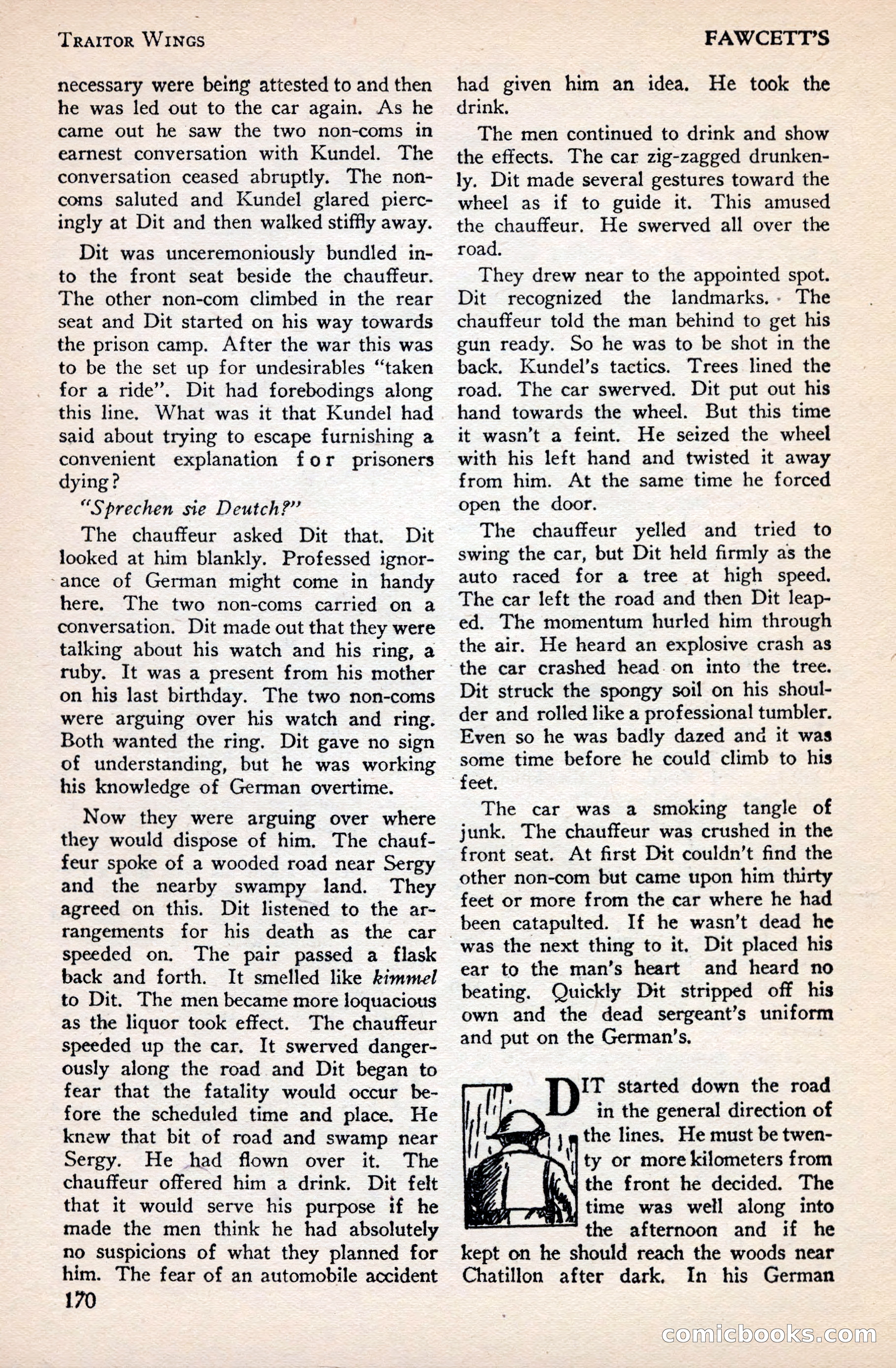 Battle Stories, December 1930 — page 170 of 188