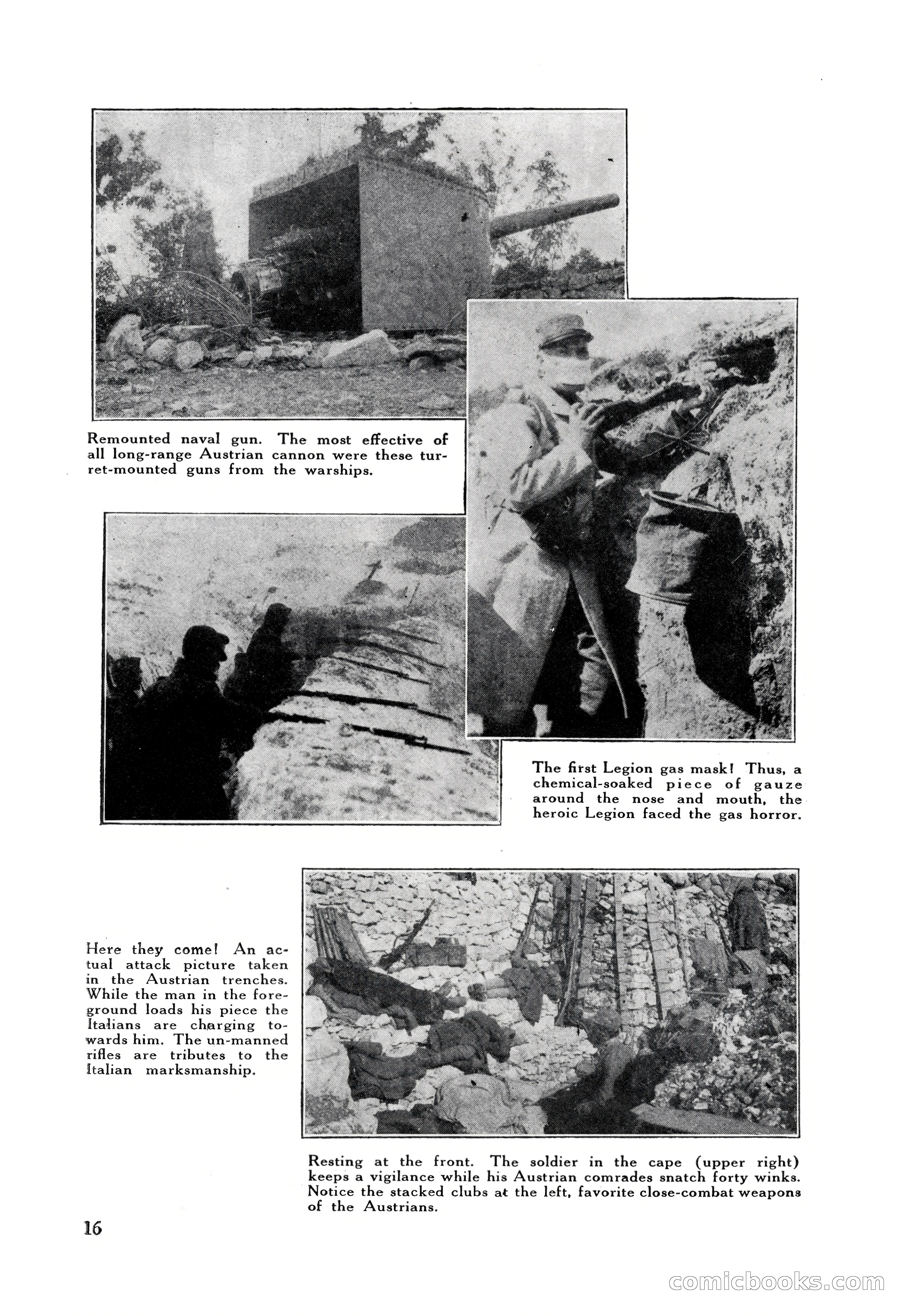 Battle Stories, August 1931 — page 16 of 164