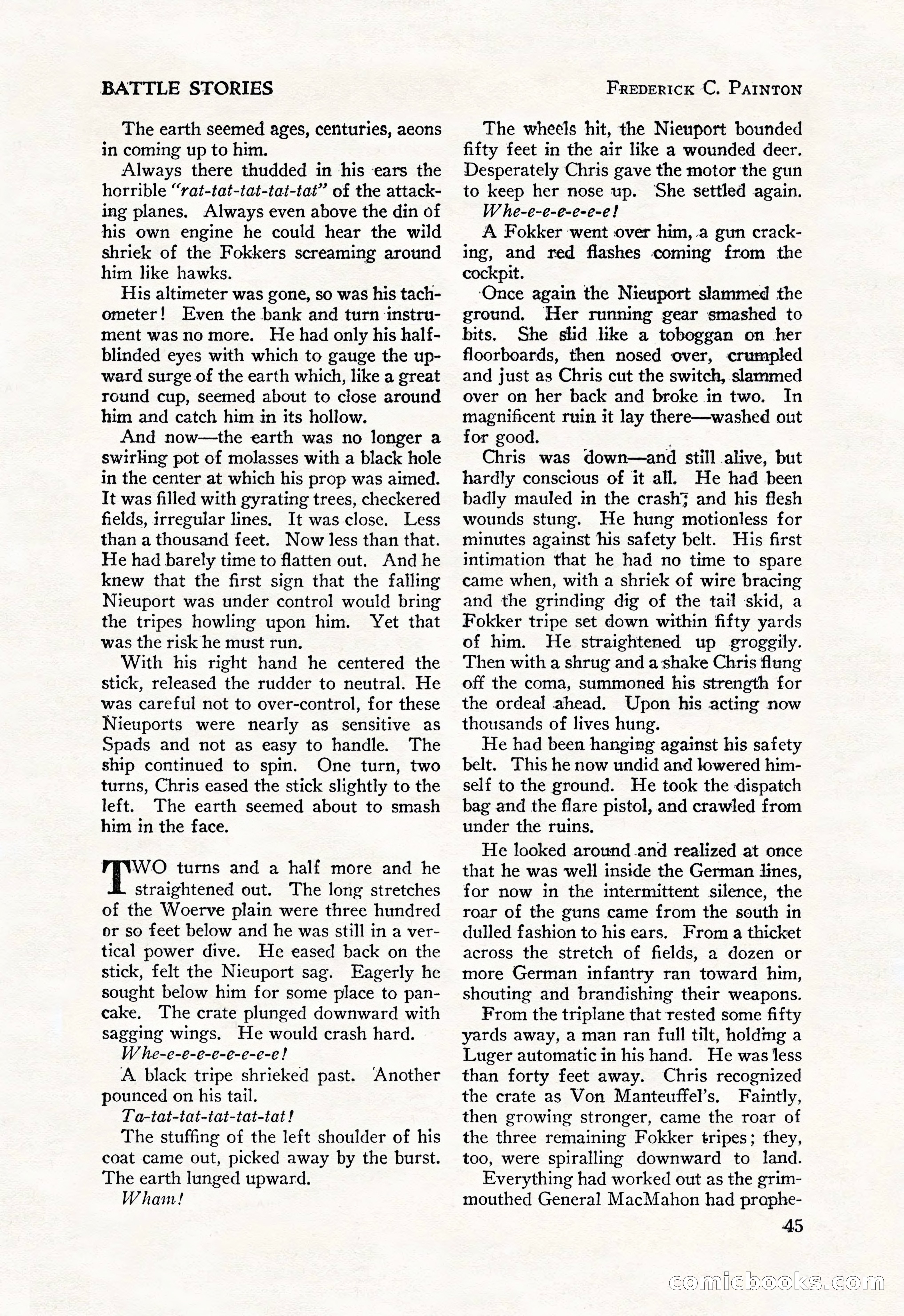 Battle Stories, August 1931 — page 45 of 164
